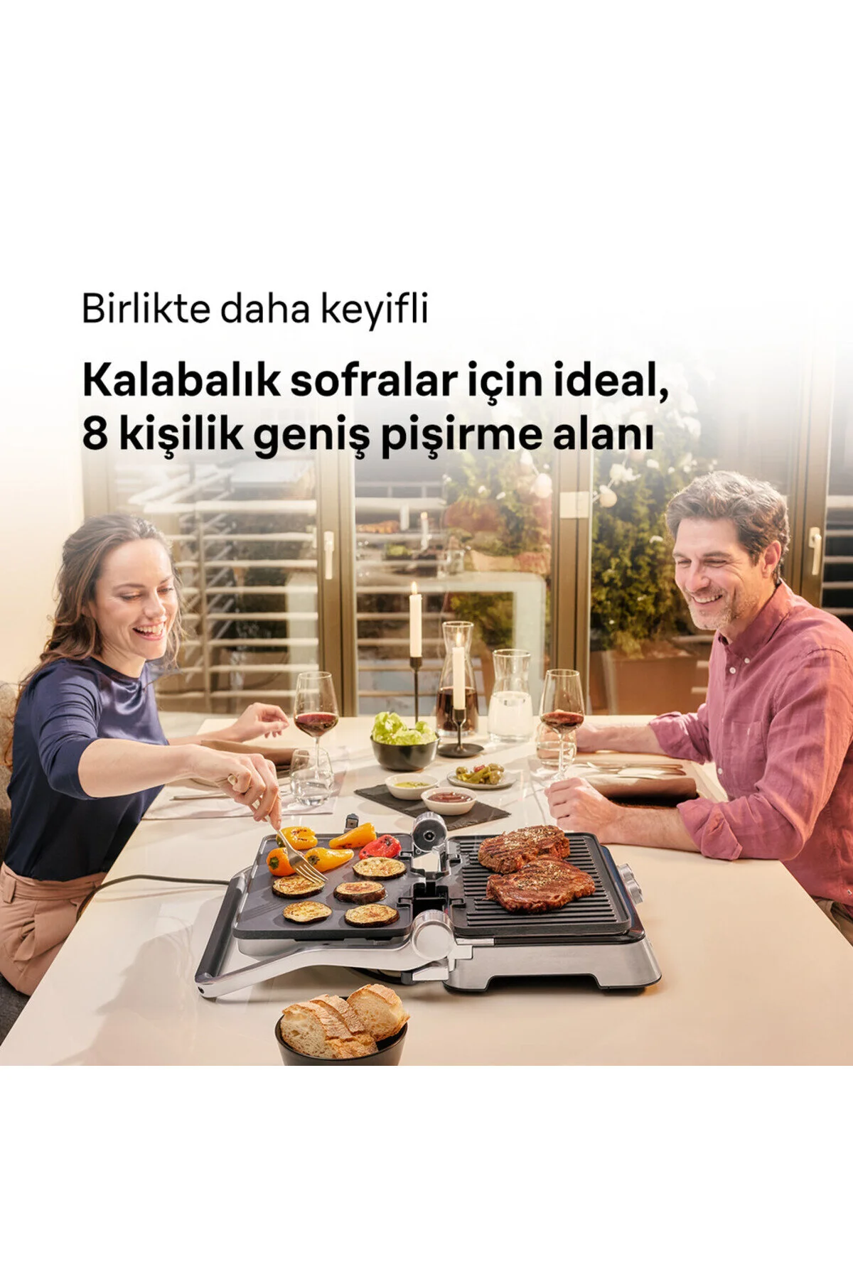 دستگاه ساندویچ و تست کباب پز توستر تماسی MULTIGRILL 9 PRO CG9043 اورجینال Braun
