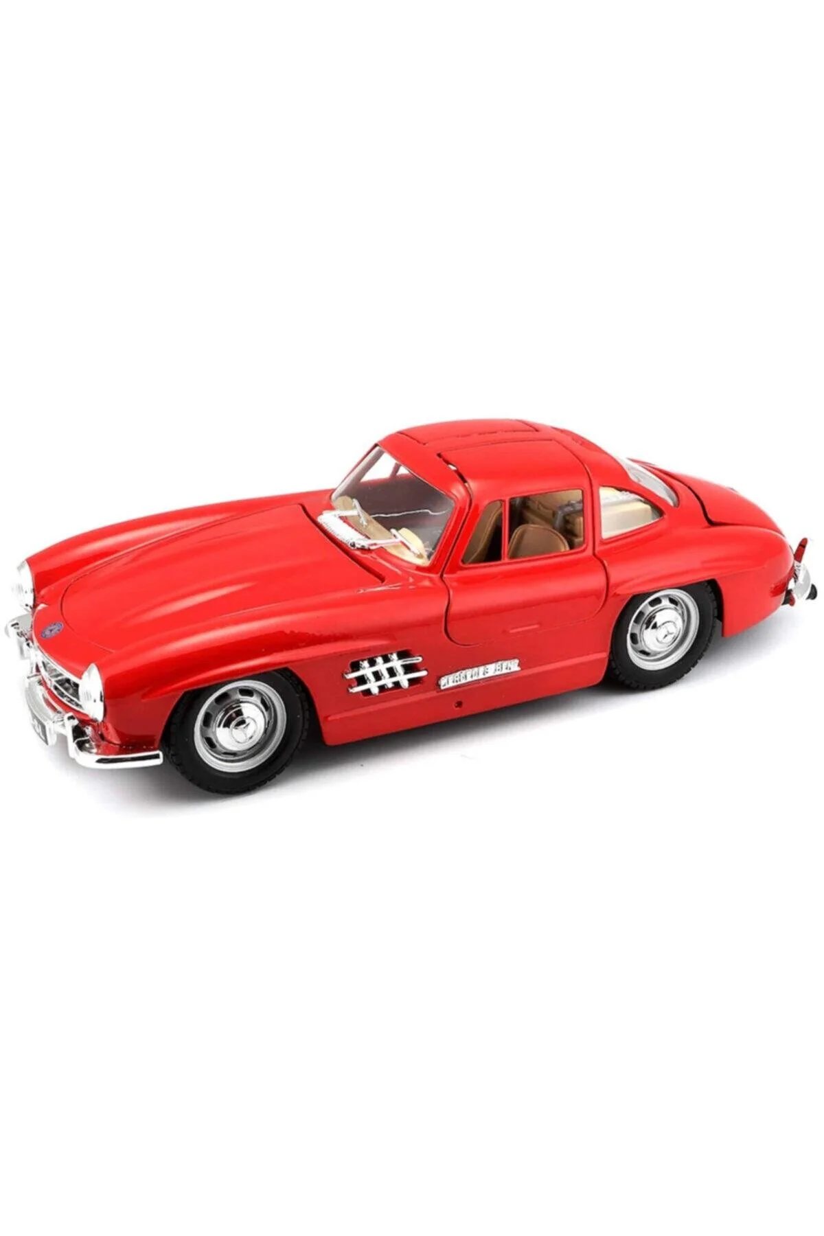 مدل خودرو MERCEDES BENZ 300 SL 1954 MODEL کلاسیک CAR 1 24 SCALE قرمز اورجینال Burago
