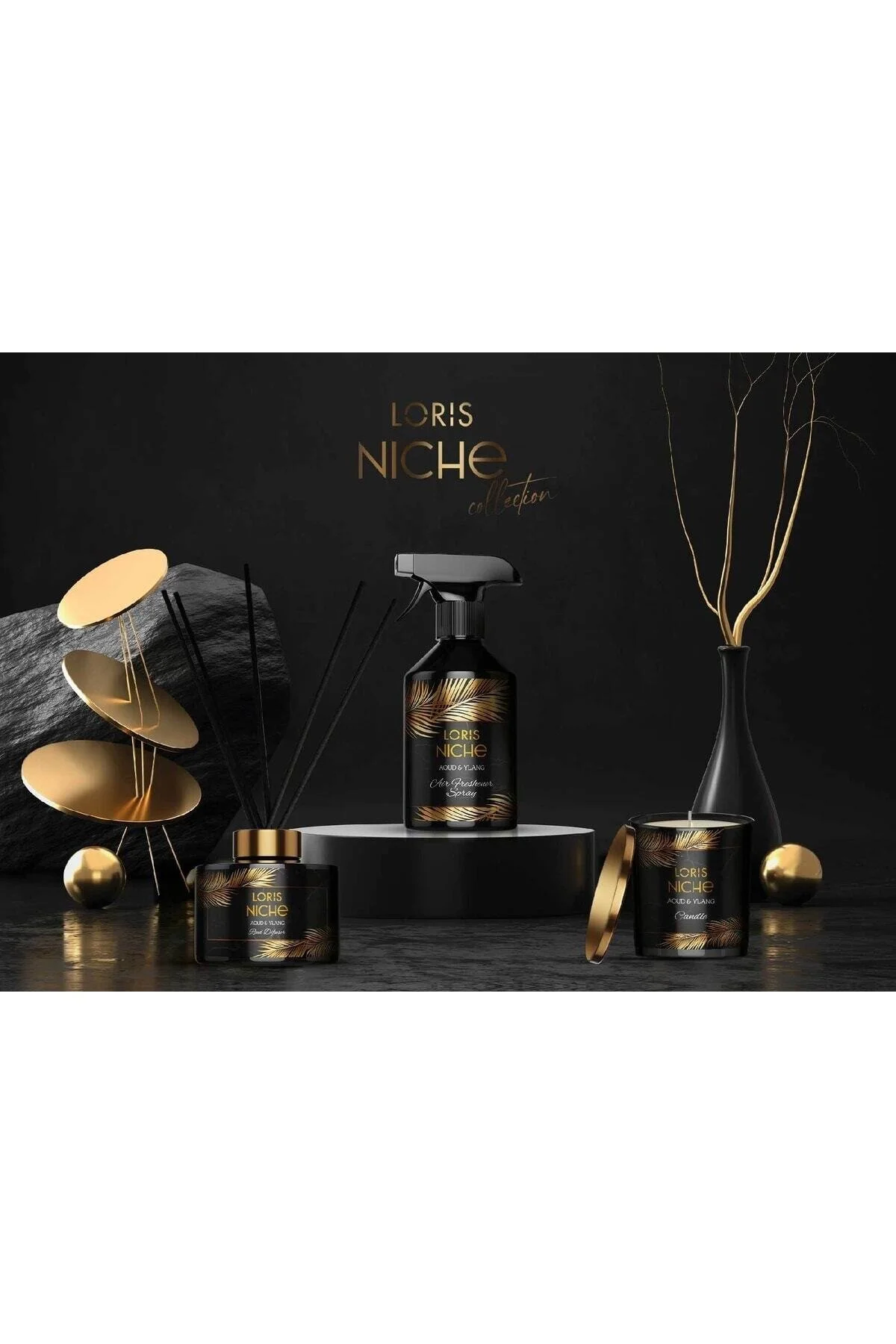 خوشبوکننده اتاق عطر و بوی چرمی گلدار 500 میلی لیتر Loris