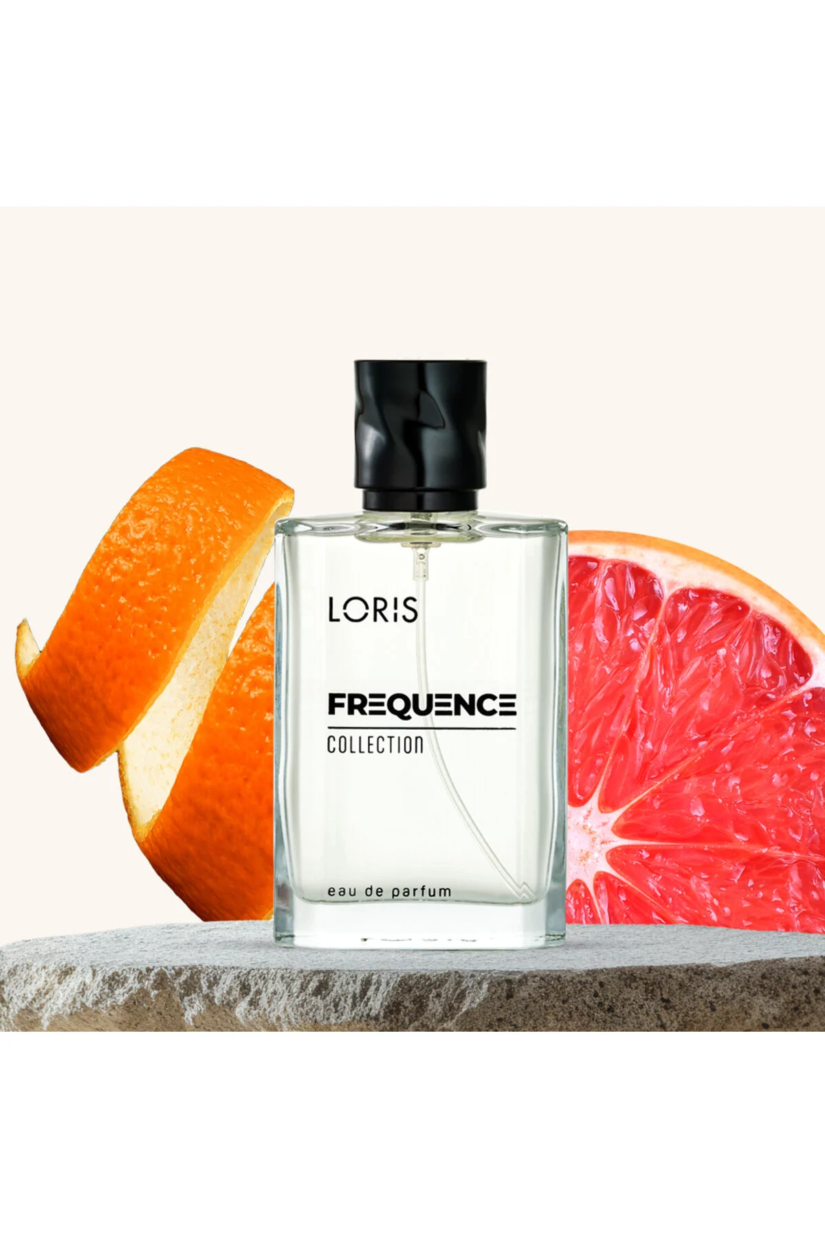 عطر مردانه E-202 Frequence با حجم 50 میلی لیتر و رایحه چوبی Loris