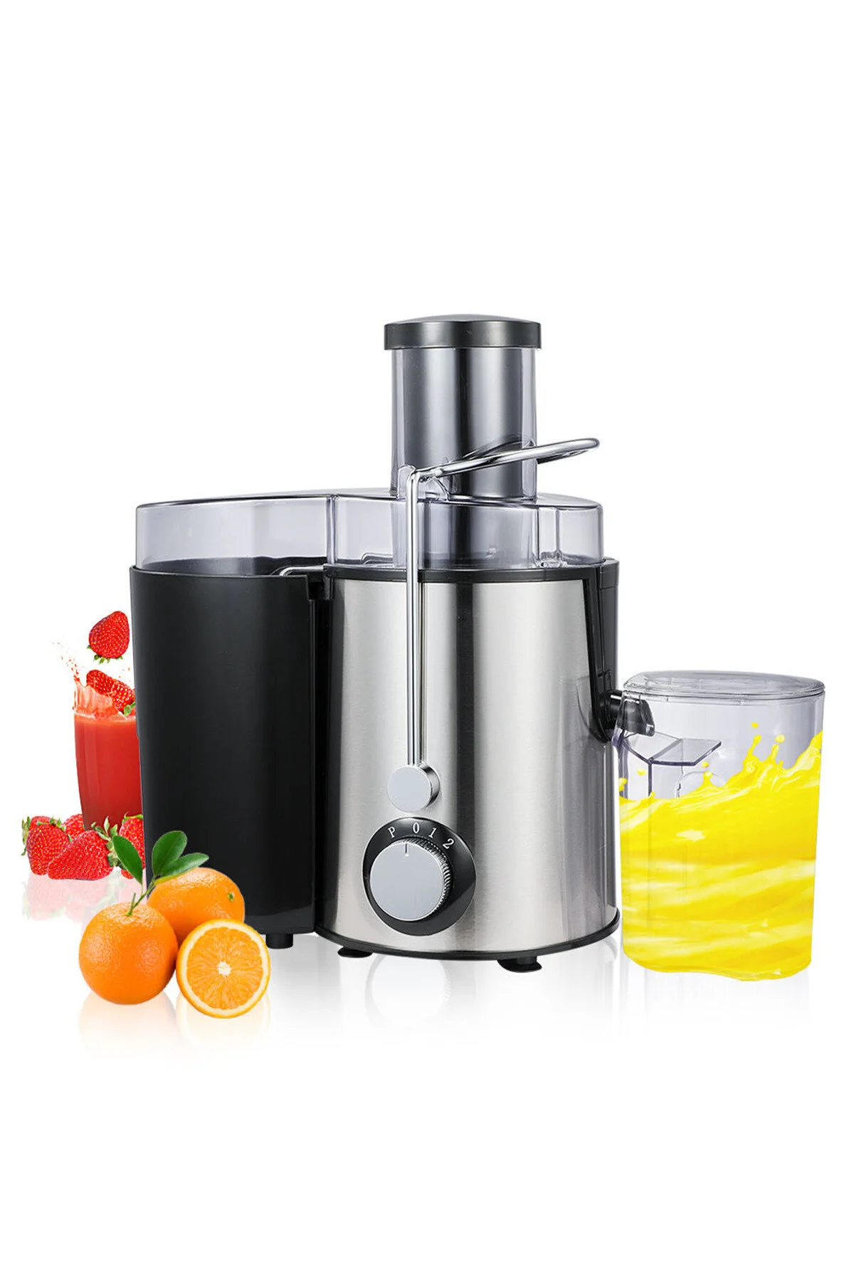 آب میوه و سبزی گیری CRWN JUICER STEEL BODY 1000W POWER استفاده سریع کاربردی اورجینال Markafox