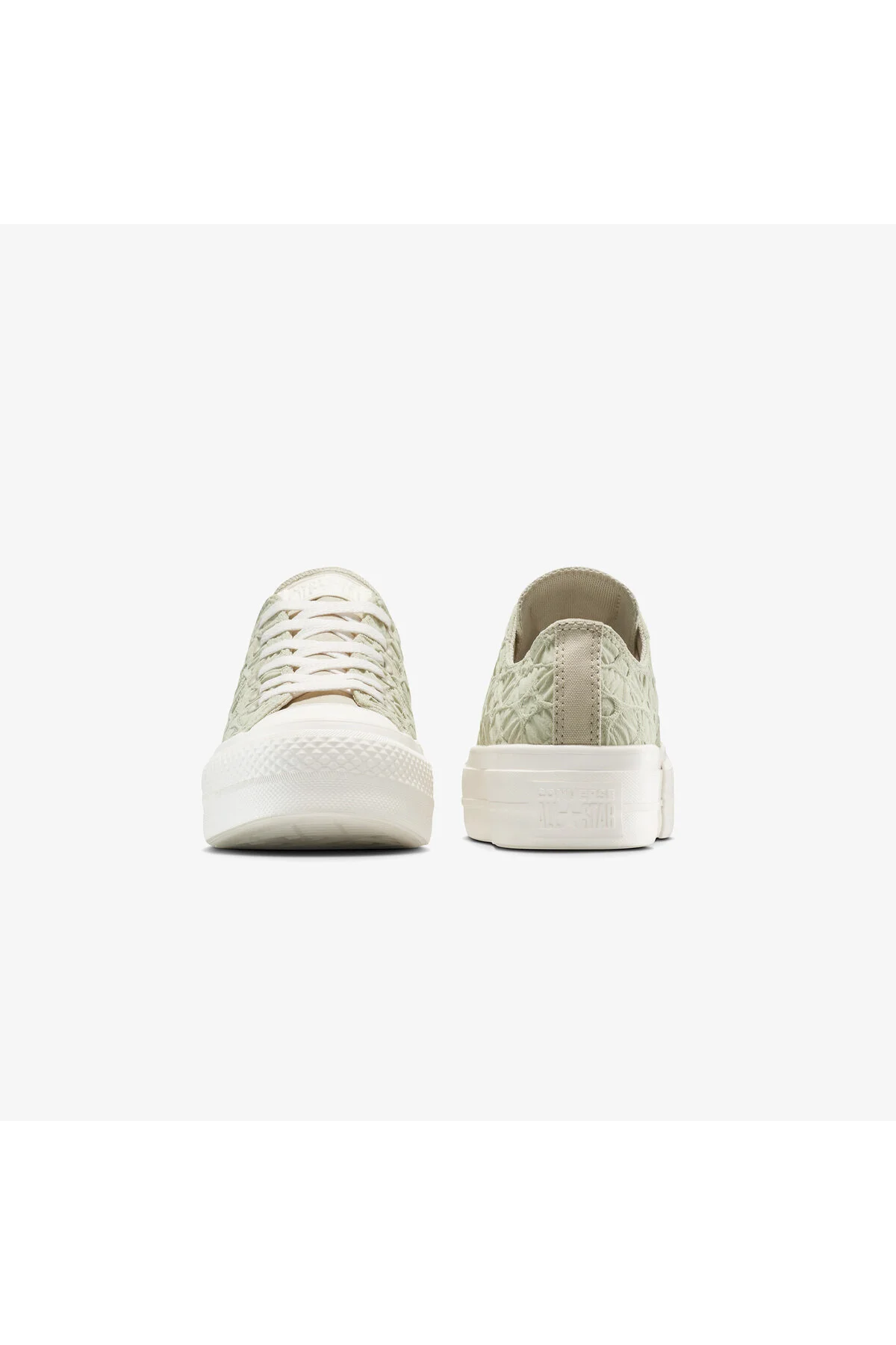 کفش اسپرت زنانه کانورس مدل Chuck Taylor All Star Lift – خاکی