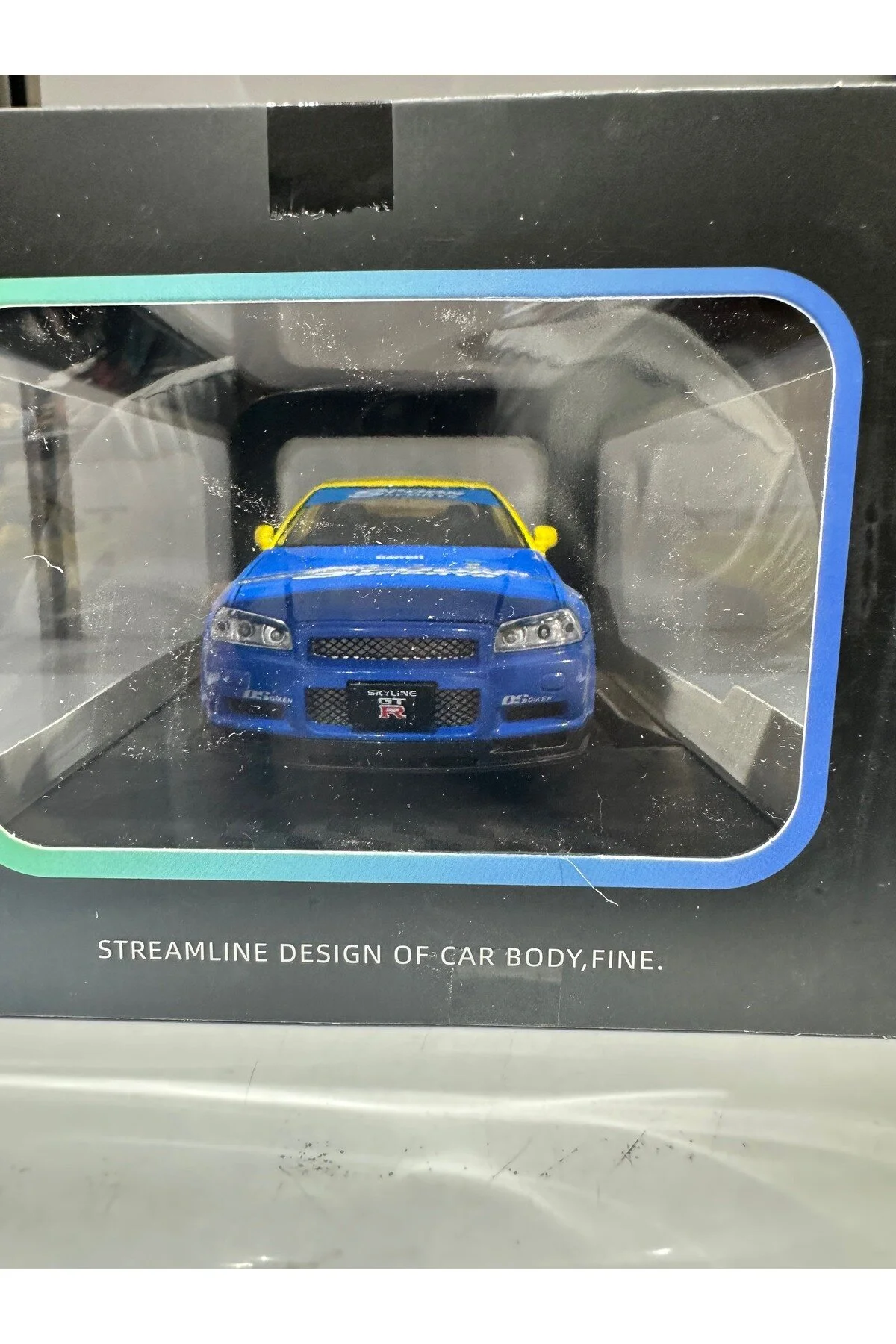مدل خودرو NISSAN SKYLINE GTR R34 FAST AND FURIOUS COLLECTION DIECAST METAL CAR 1.24 SCALE اورجینال YVZ