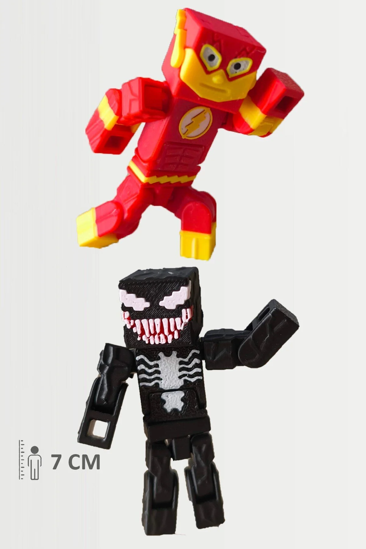 اسباب بازی های فیگور دیگر MINECRAFT THE FLASH و VENOM ANIMATED JOINTED FIGUR FigürDizayn