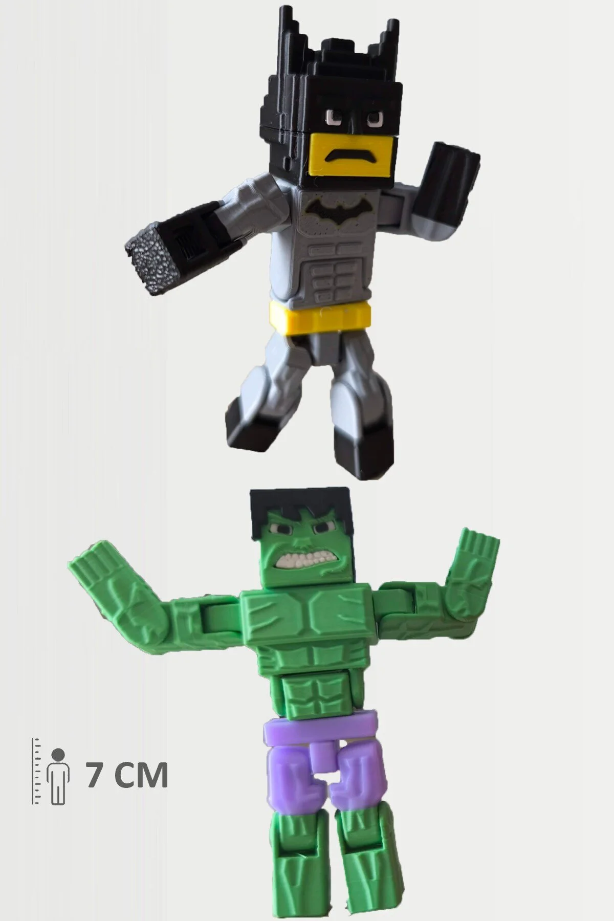 اسباب بازی های فیگور دیگر متحرک MINECRAFT BATMAN و HULK FigürDizayn