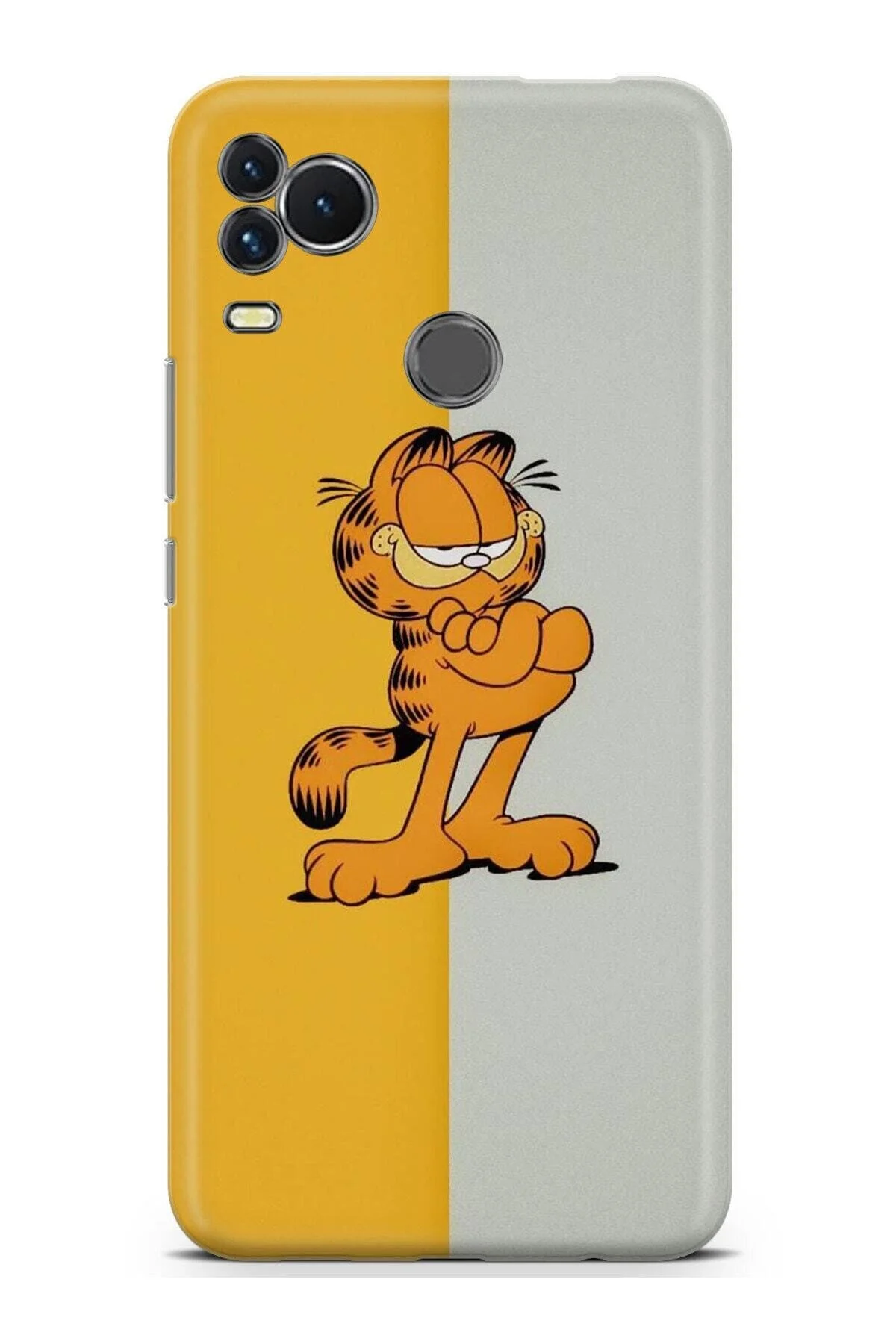 کاور و قاب پوشش محافظ سیلیکونی طرح دار با دوربین GARFIELD omix