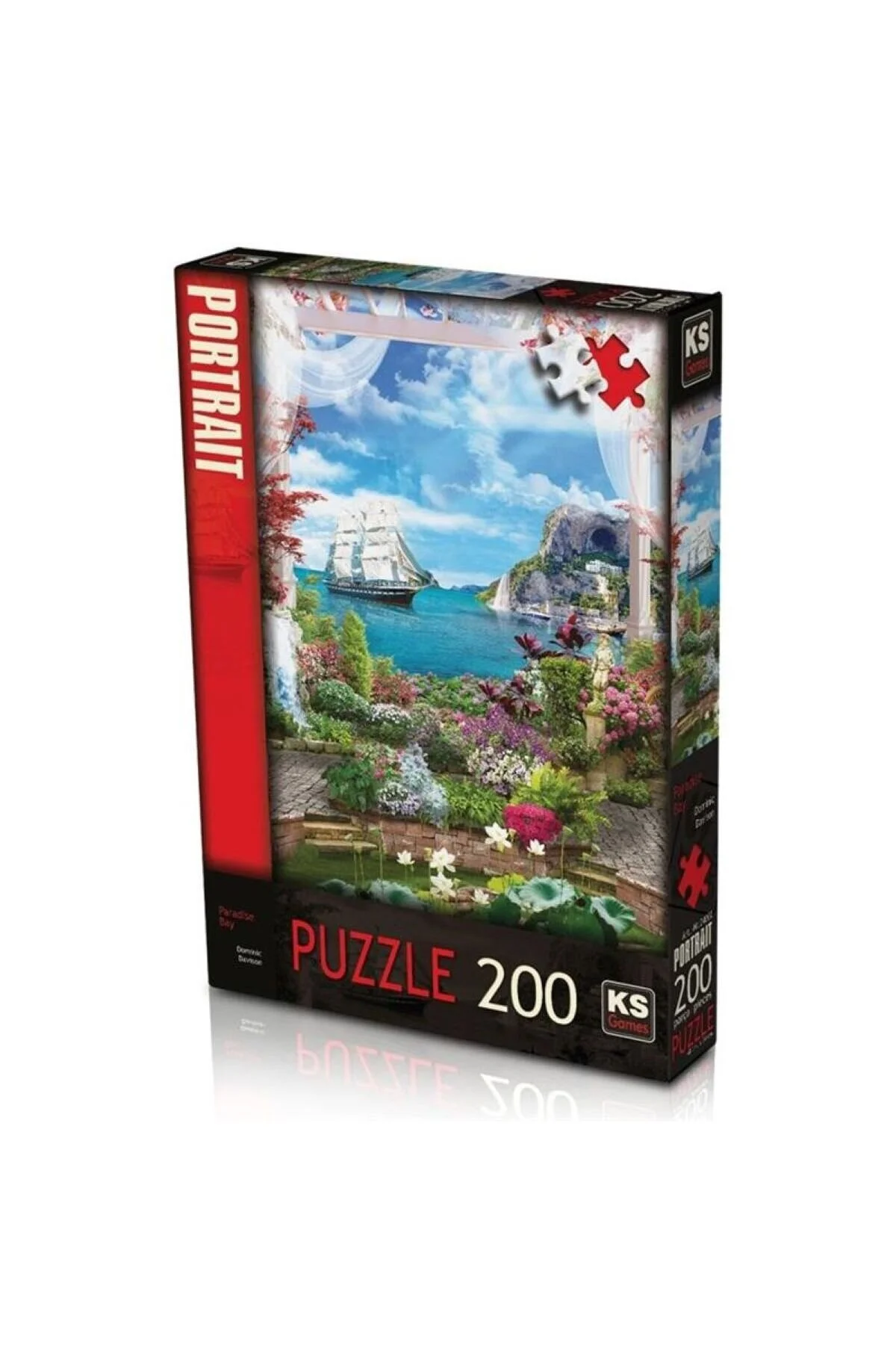 پازل بازی 200 PIECE PARADISE DARK PUZZLE دومینیک دیویسون KS