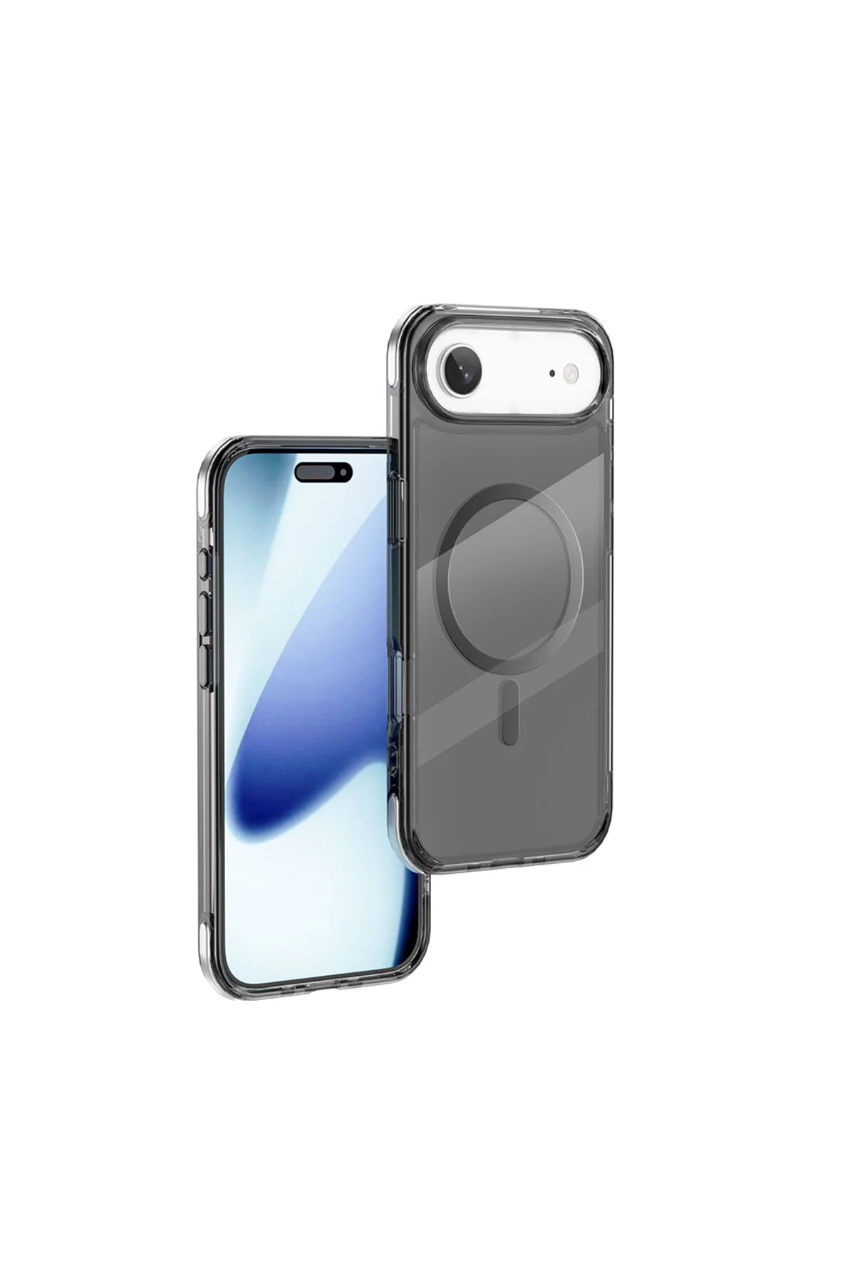 کاور و قاب محافظ آیفون 17 AIR CASE MCC 702 TITANIUM PRO SERIES HARD PC COVER با ویژگی شارژ M SAFE مشکی WIWU