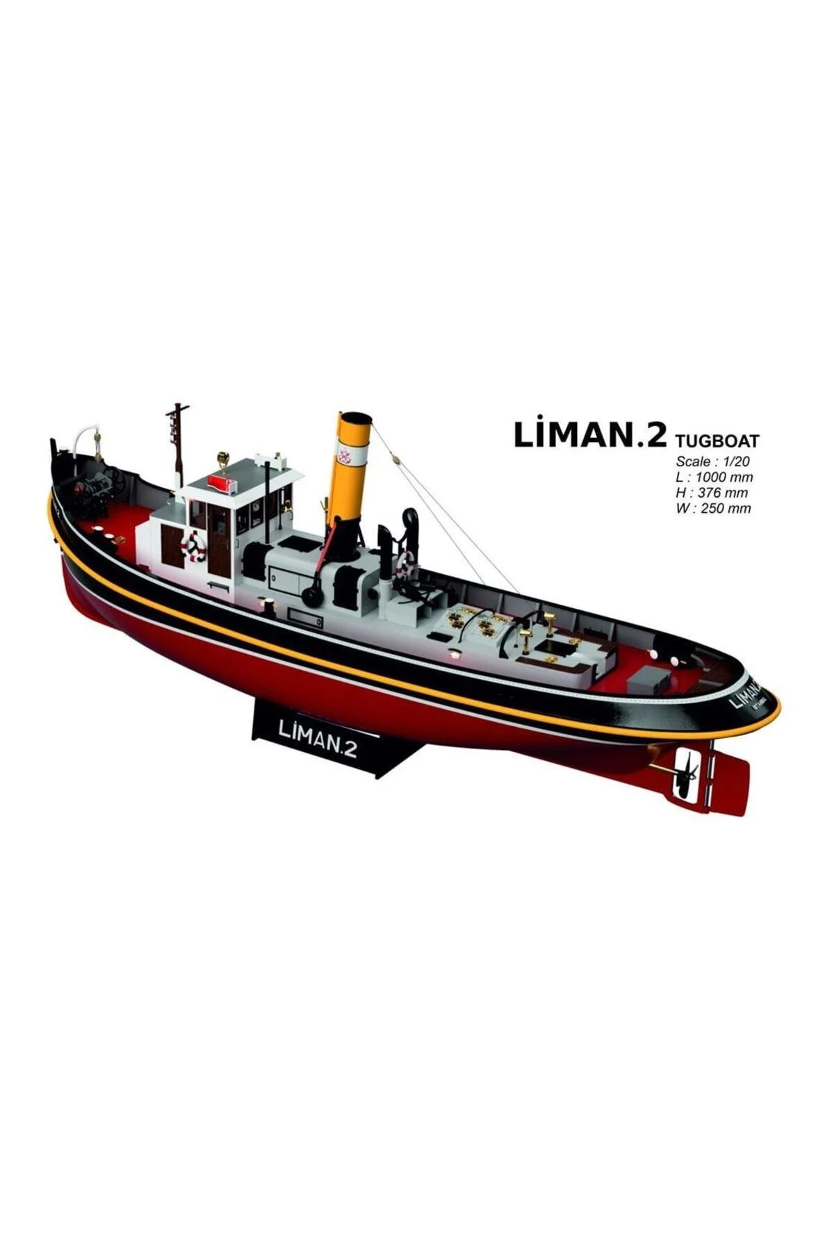 ماکت بنفش مقیاس 1 20 124 پورت 2 R C می تواند به نوبه خود LED با جزئیات داخلی و روشنایی چوبی Türk Model