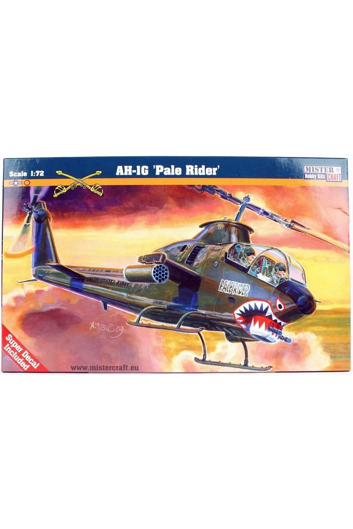 ماکت B002 1 72 AH 1G PALE کیت مدل پلاستیکی هلیکوپتر Mistercraft