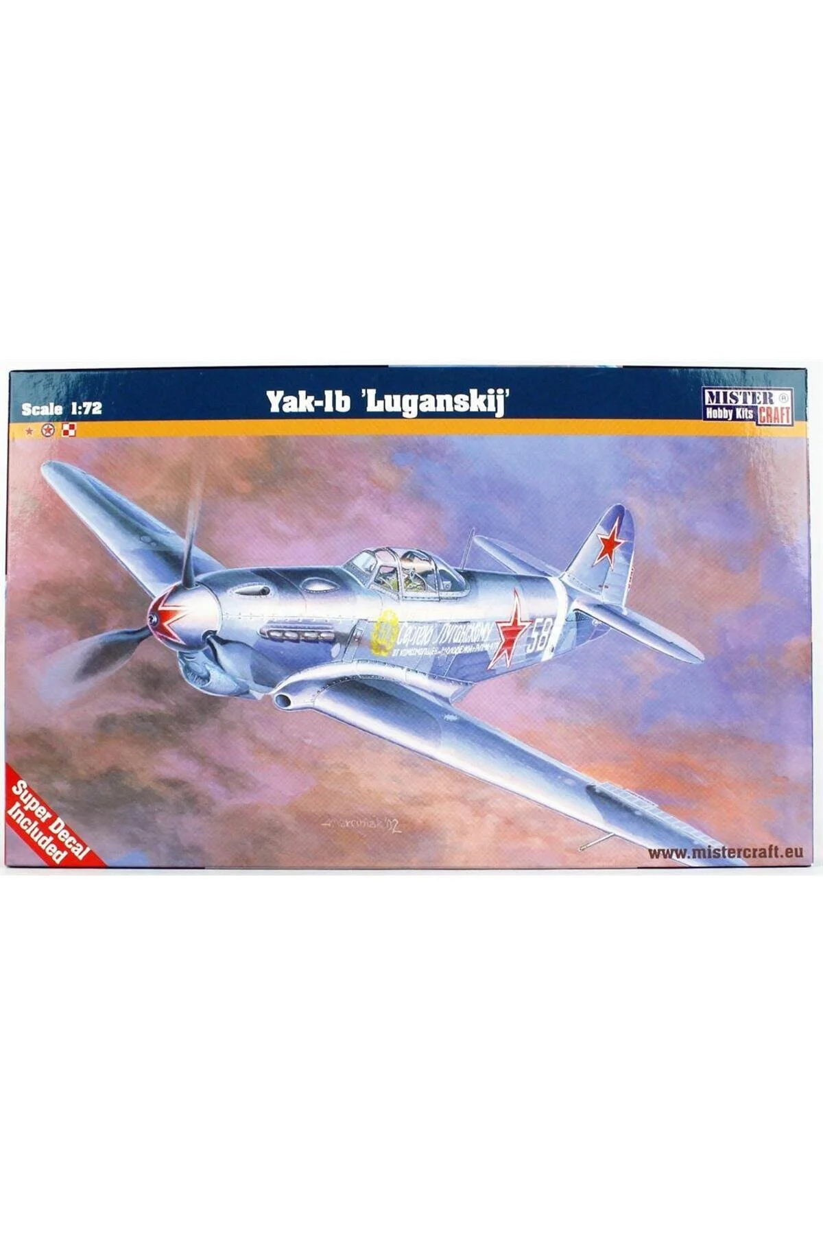 ماکت B017 1 72 YAK 1B کیت مدل پلاستیک Mistercraft