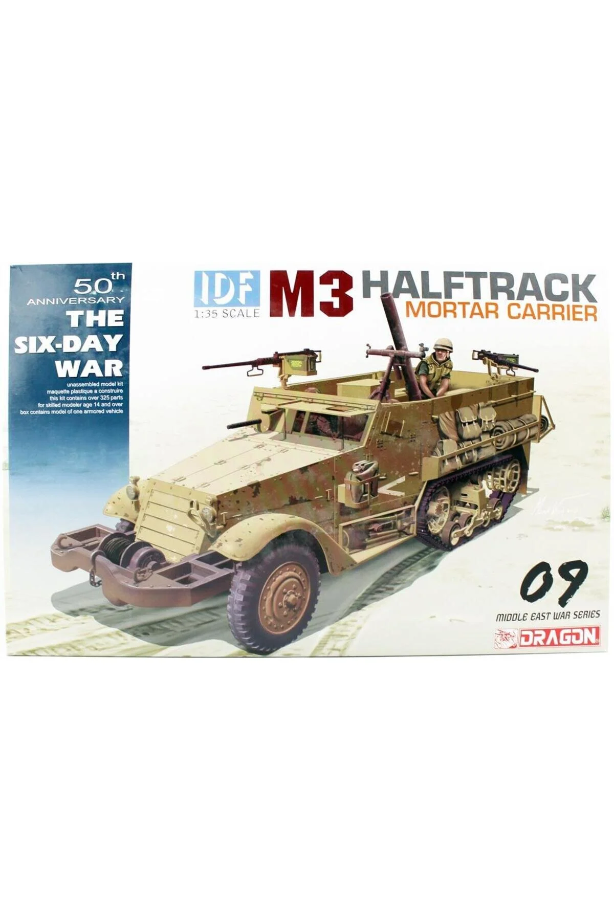 ماکت 3597 1 35 مقیاس IDF M3 SEMI کیت مدل پلاستیک Dragon