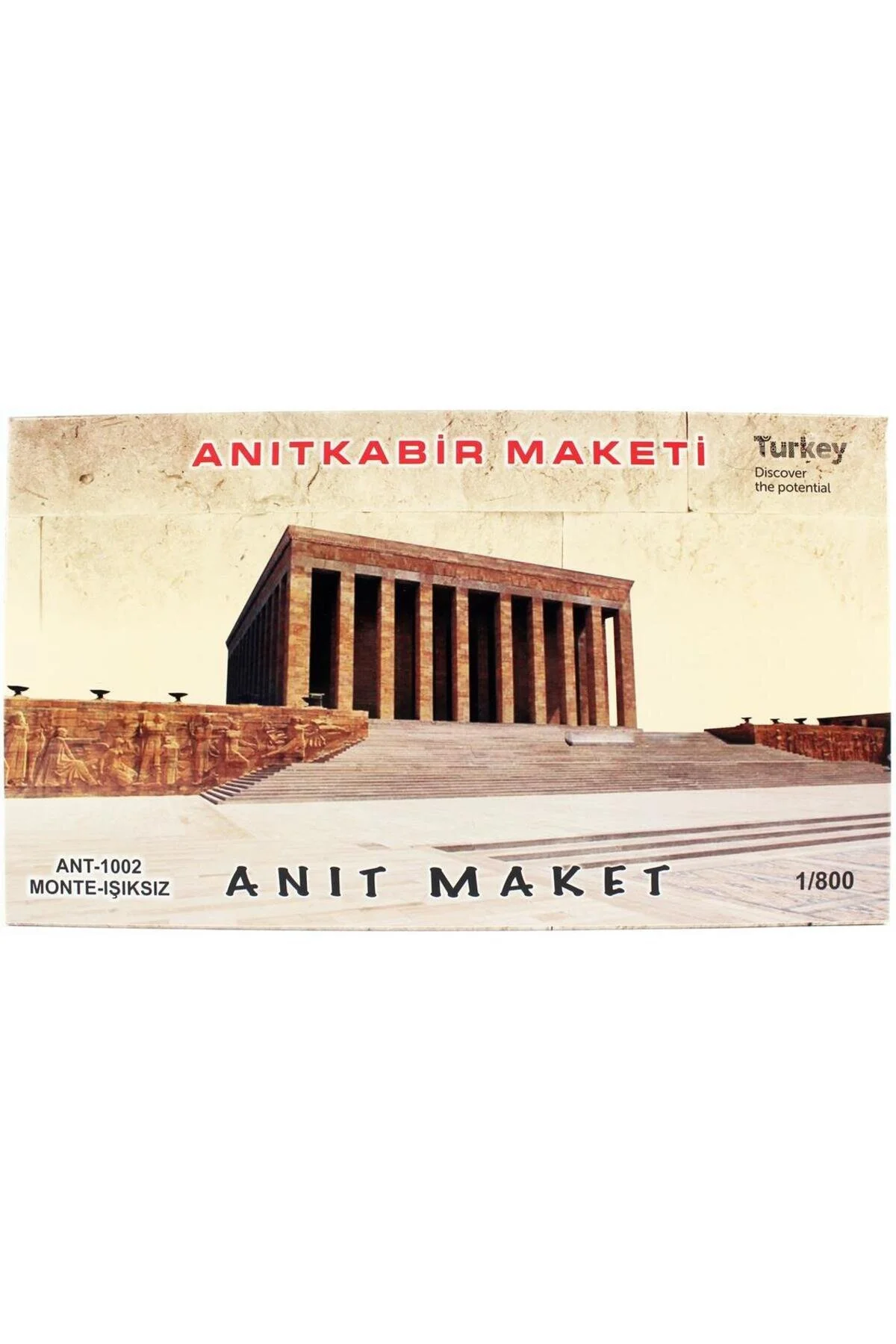 ماکت کیت مدل پلاستیکی مقبره 1 800 Anıt Maket