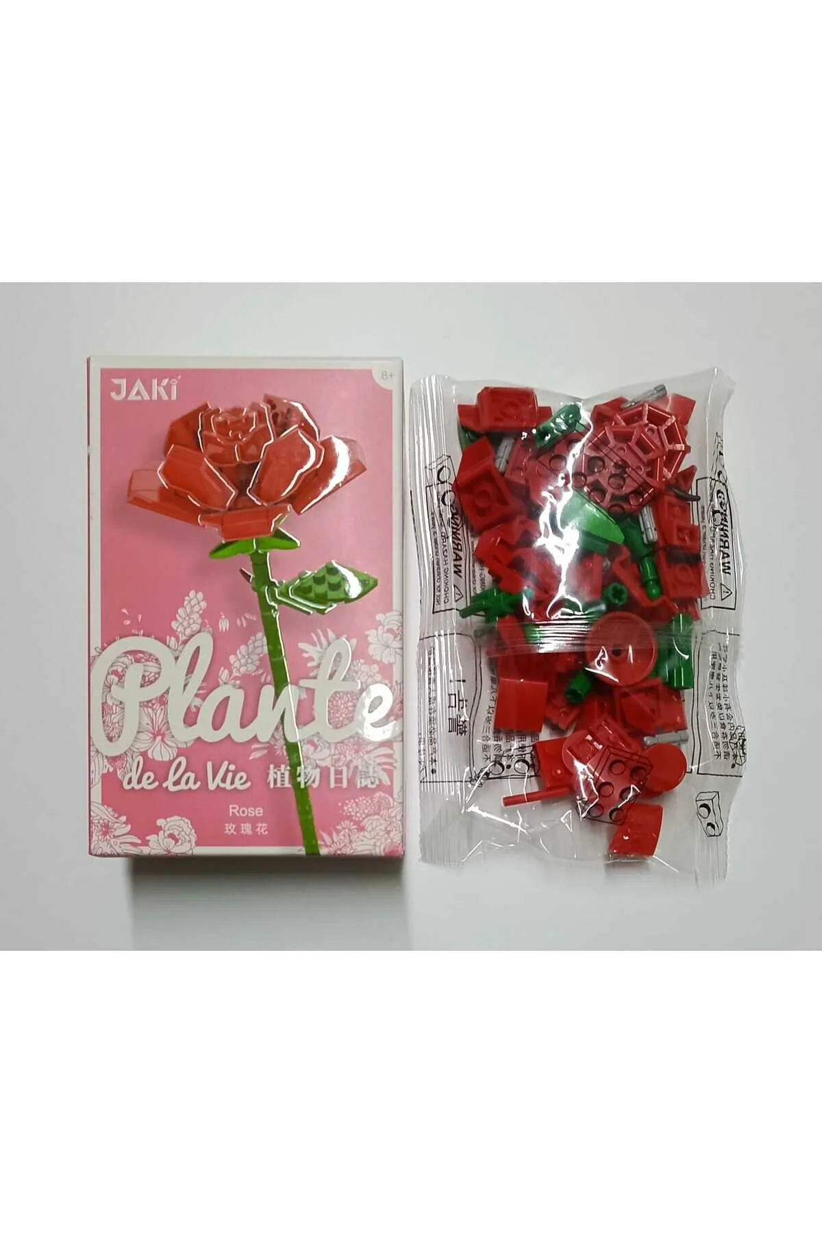 لگو و اسباب بازی های ساخت محور ست ساختمان LEGO ROSE 8+ مدل گل تزئینی از ترکیه JAKI