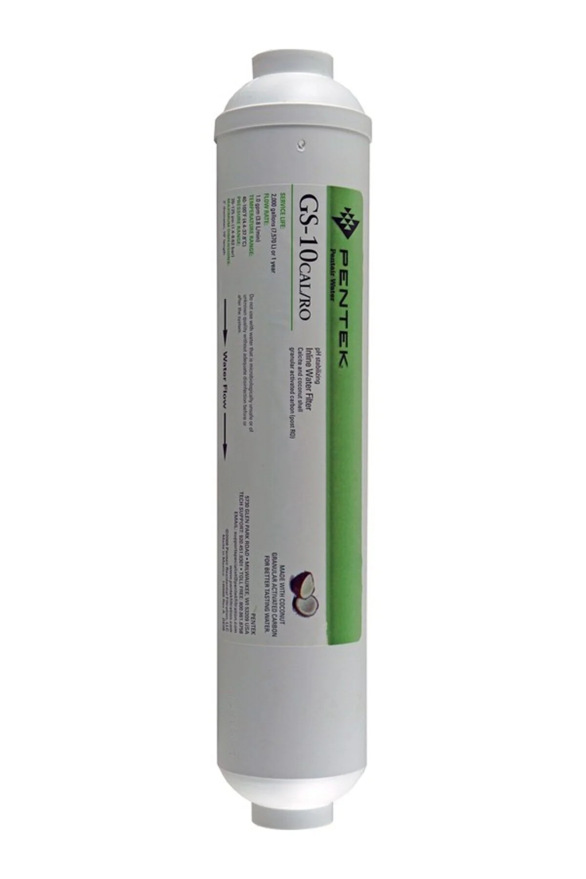 لوازم جانبی تصفیه کننده آب فیلتر قلیایی PENTAIR GS 10 USA PH STABILIZER Pentek