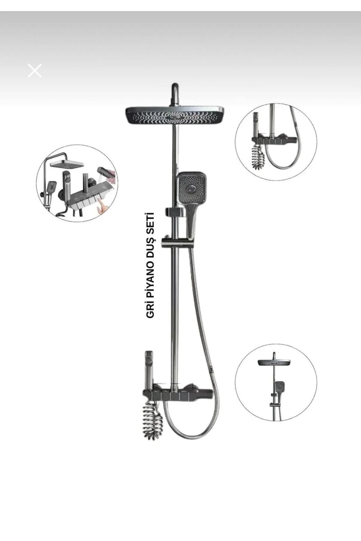سیستم دوش ست پیانو لوکس TEPE ROBOT MIXER 4 دکمه ATL