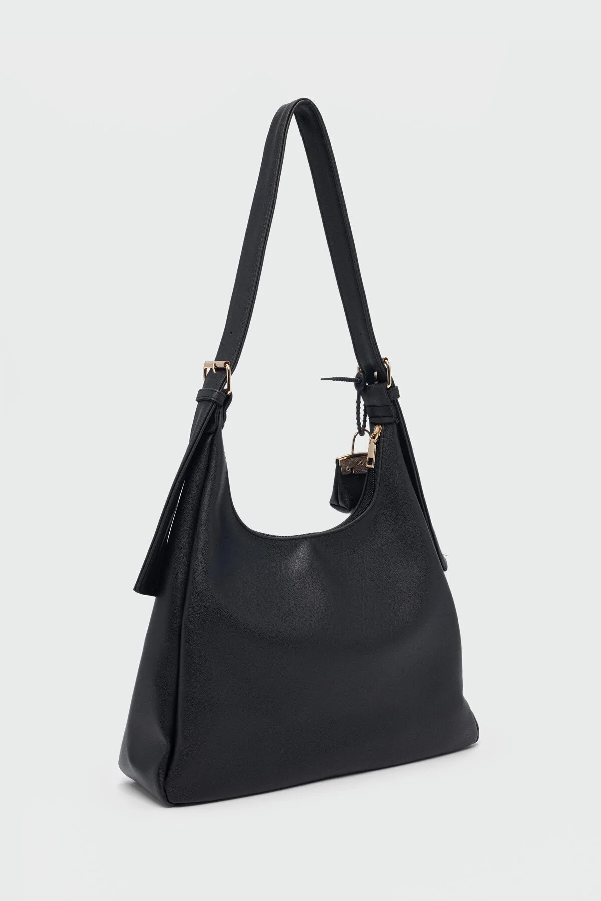 کیف شانه ای گاه به GUTS CHARM مشکی Shule Bags