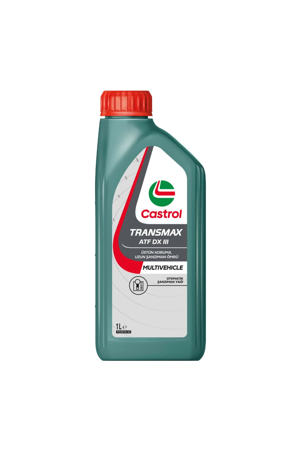 روغن گیربکس TRANSMAX ATF DEX III 1 لیتر سال تولید: 2024 کاسترول اورجینال Castrol