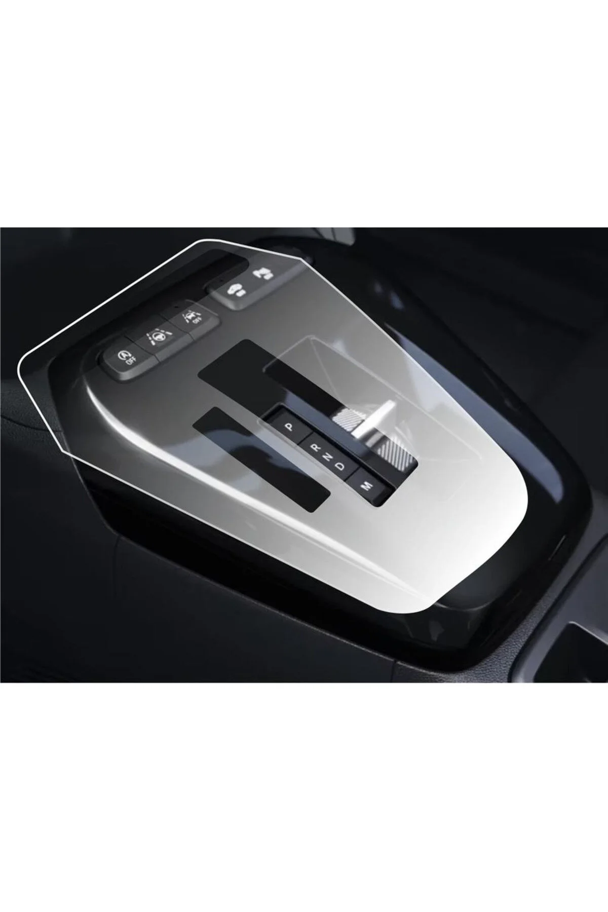 لوازم جانبی داشبورد محیط دنده اصلی OPEL CORSA PIANO PPF PROTECTION 2022 2023 سازگار ael-tech
