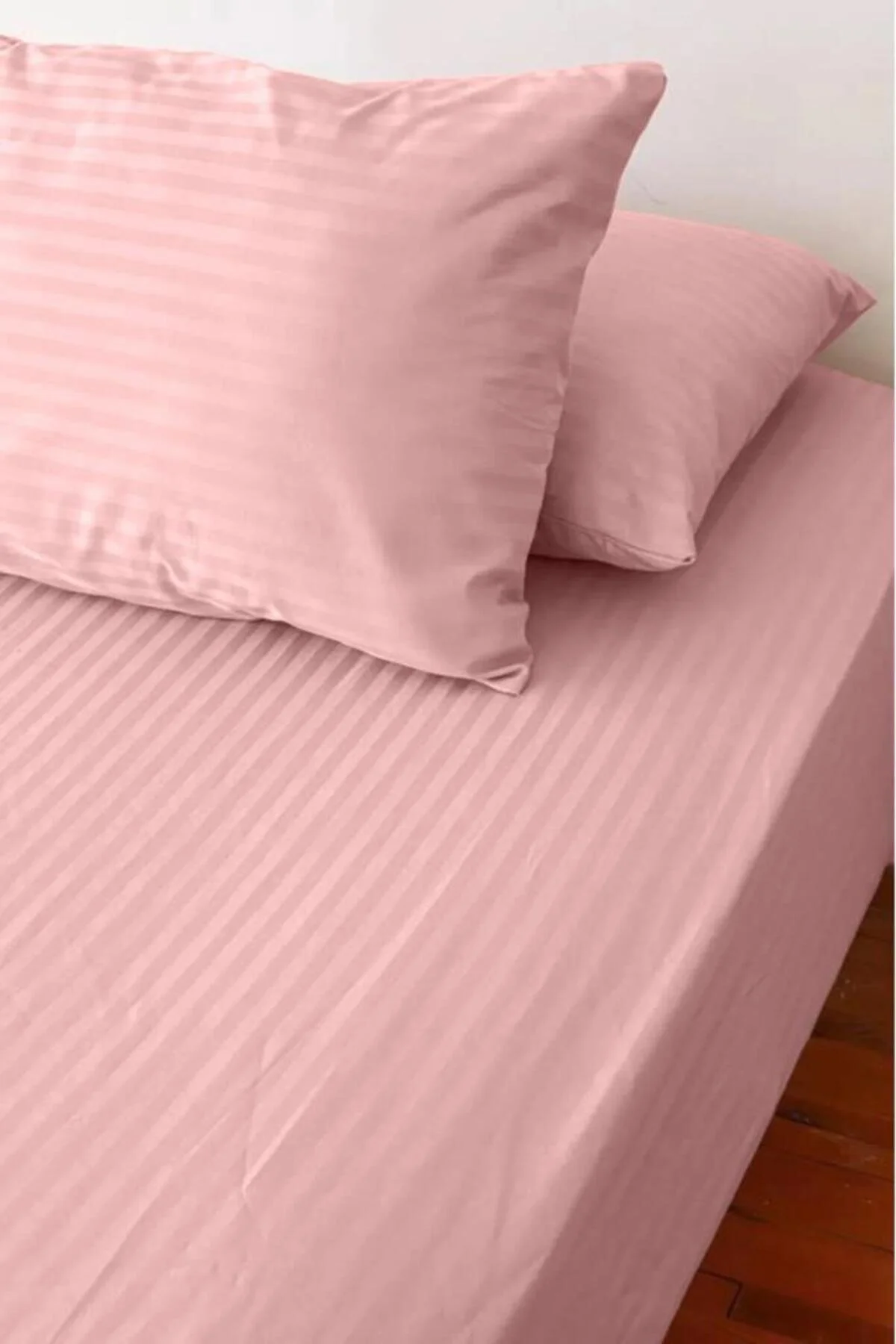 ست ملحفه یک نفره لاستیک ساتن هتل 83 ورق سیم 100X200 Mulberry