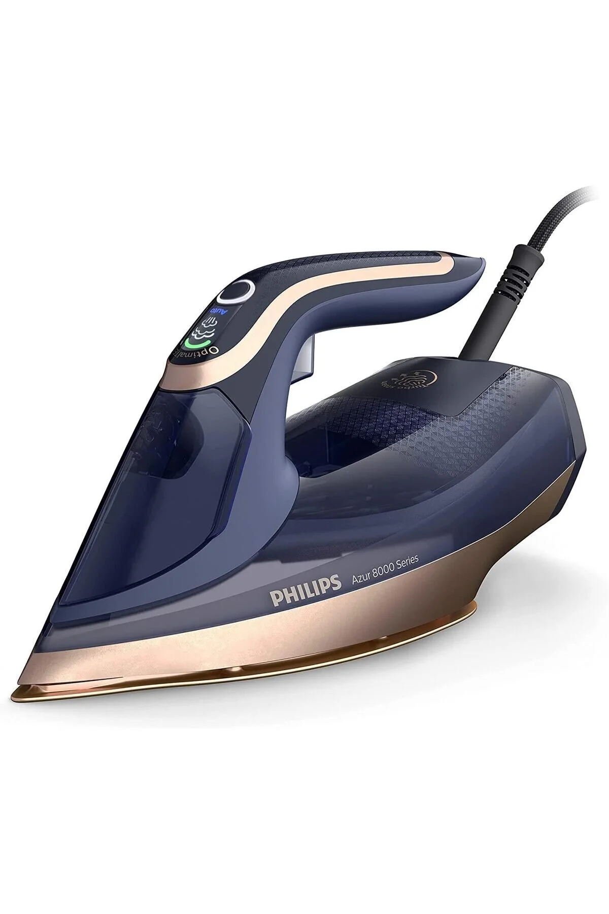 اتو بخار AZUR DST8050 20 STEAM IRON سری 8000 پیوسته 85 گرم در دقیقه 260 گرمی توربو شاک 3000 وات اورجینال Philips
