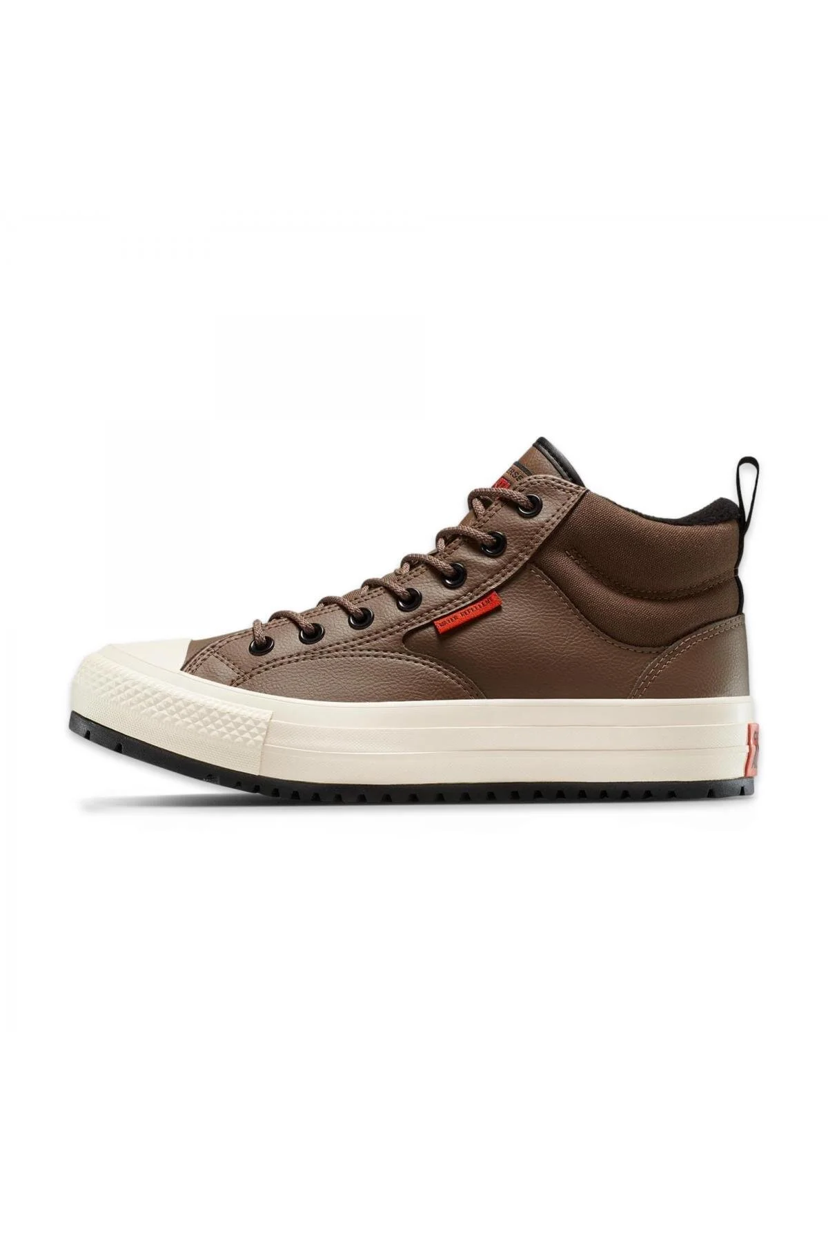 چکمه و بوت چاک تیلور آل استار مالدن استریت های یونیسکس قهوه ای سفید کانورس Converse