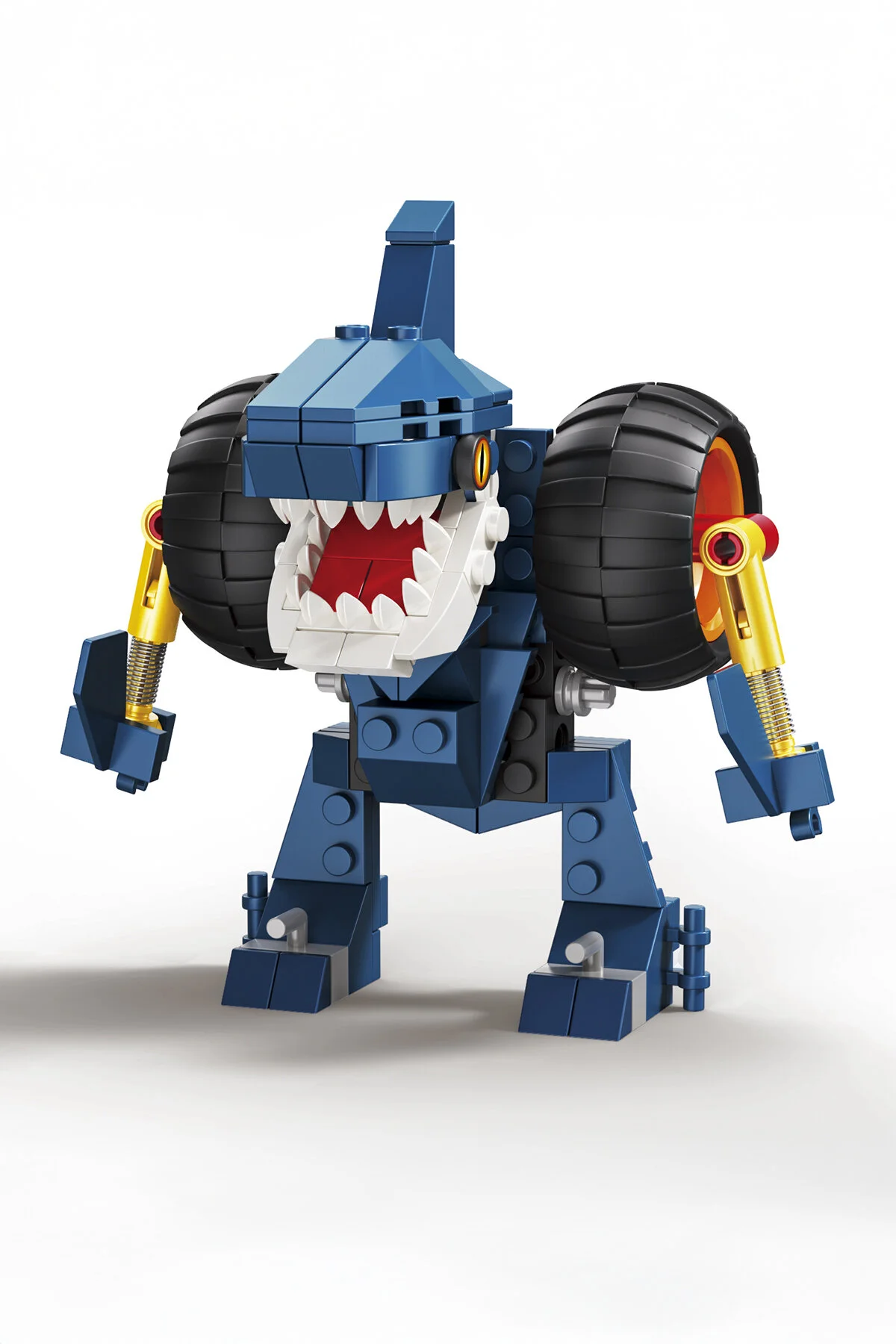 لگو و اسباب بازی های ساخت محور TOY SHARK BLOCK 2IN1 از ترکیه Piccolo Mondi