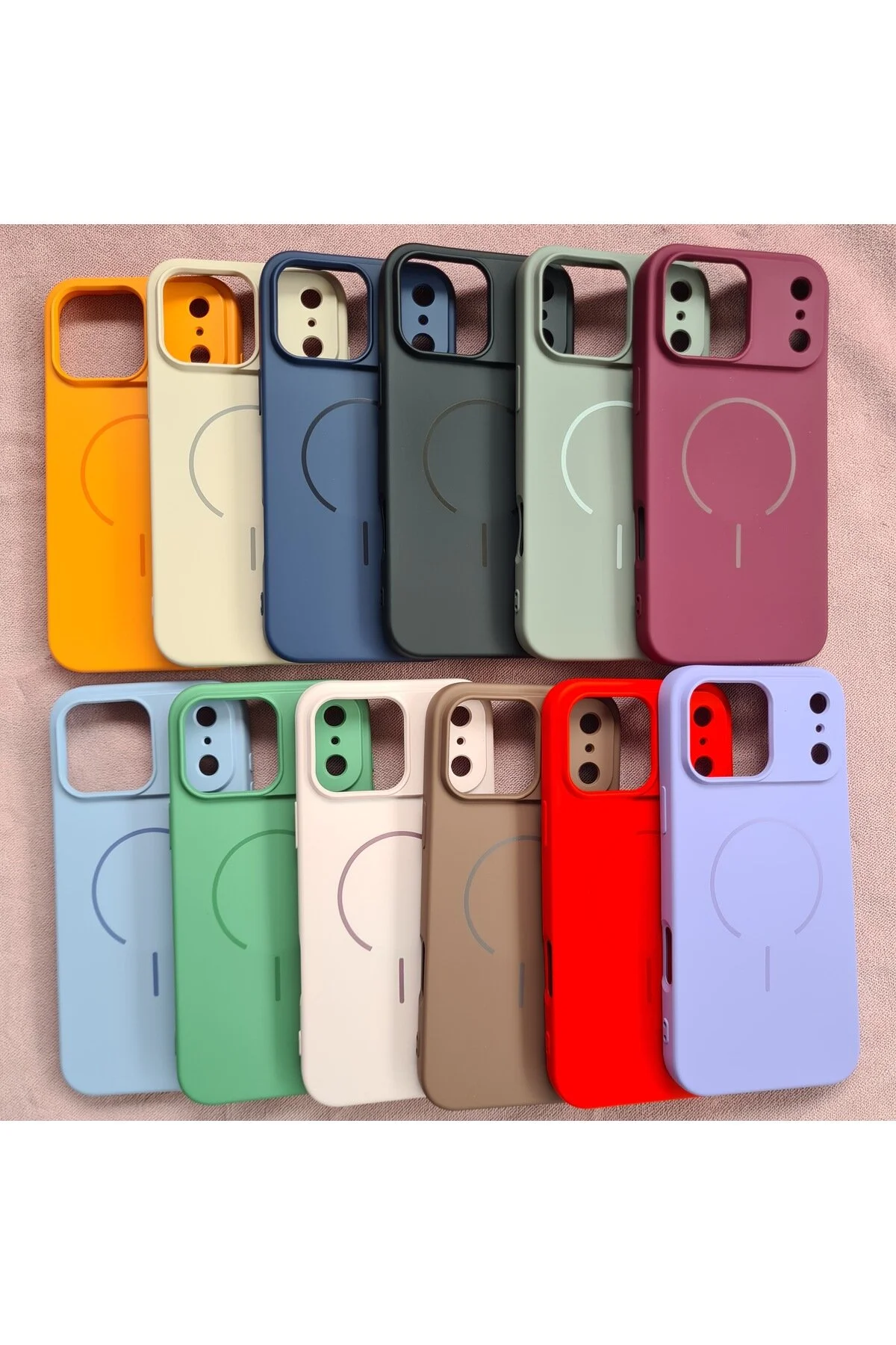 کاور و قاب ضد ضربه سازگار با IPHONE 17 PROMAX MAGSAFE قابلیت شارژ بی سیم More Gsm