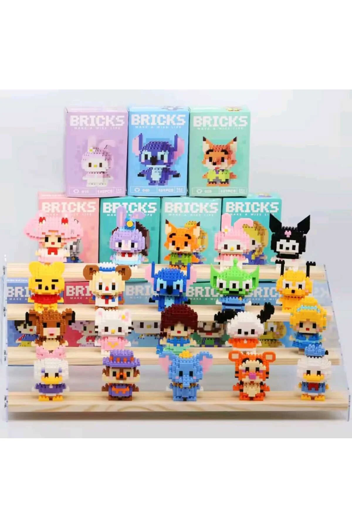 لگو و اسباب بازی های ساخت محور BRICKS HELLO KITTY LEGO – CUTE SANRIO CHARACTER MINI BUILDING TOY از ترکیه BTİCARET