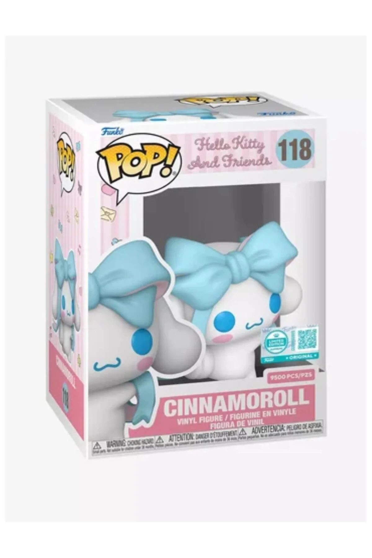 فیگور پاپ! SANRIO HELLO KITTY AND FRIENDS CINNAMOROLL 118 از ترکیه Funko