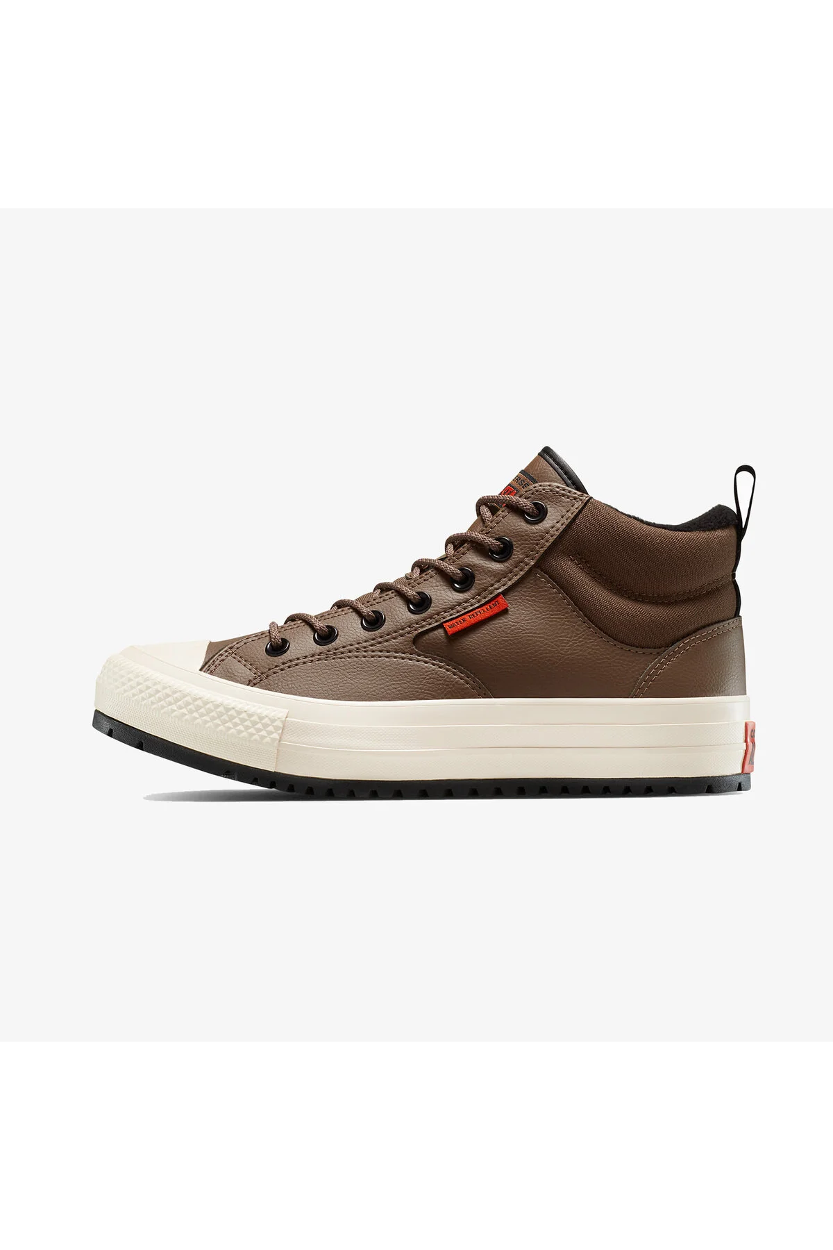 اسنیکر چکمه های یونیسکس قهوه ای ضد آب چاک تیلور آل استار مالدن استریت کانورس Converse