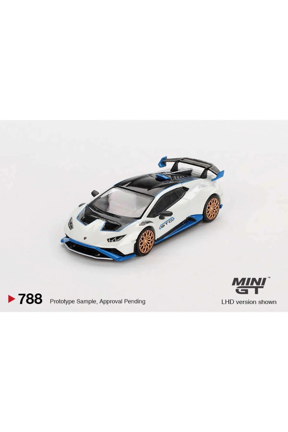 مدل خودرو 1 64 LAMBORGHINI HURACÁN STO BIANCO ASOPO MGT00788 اورجینال mini gt