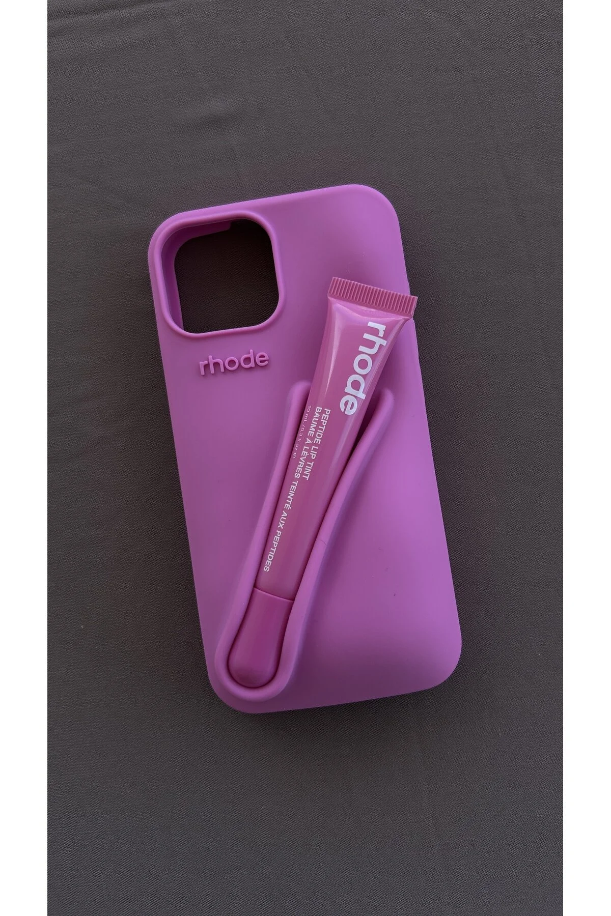 کاور و قاب رژ لب RHODE + JELLY BEAN سازگار با آیفون 13 14 15 StoreCase