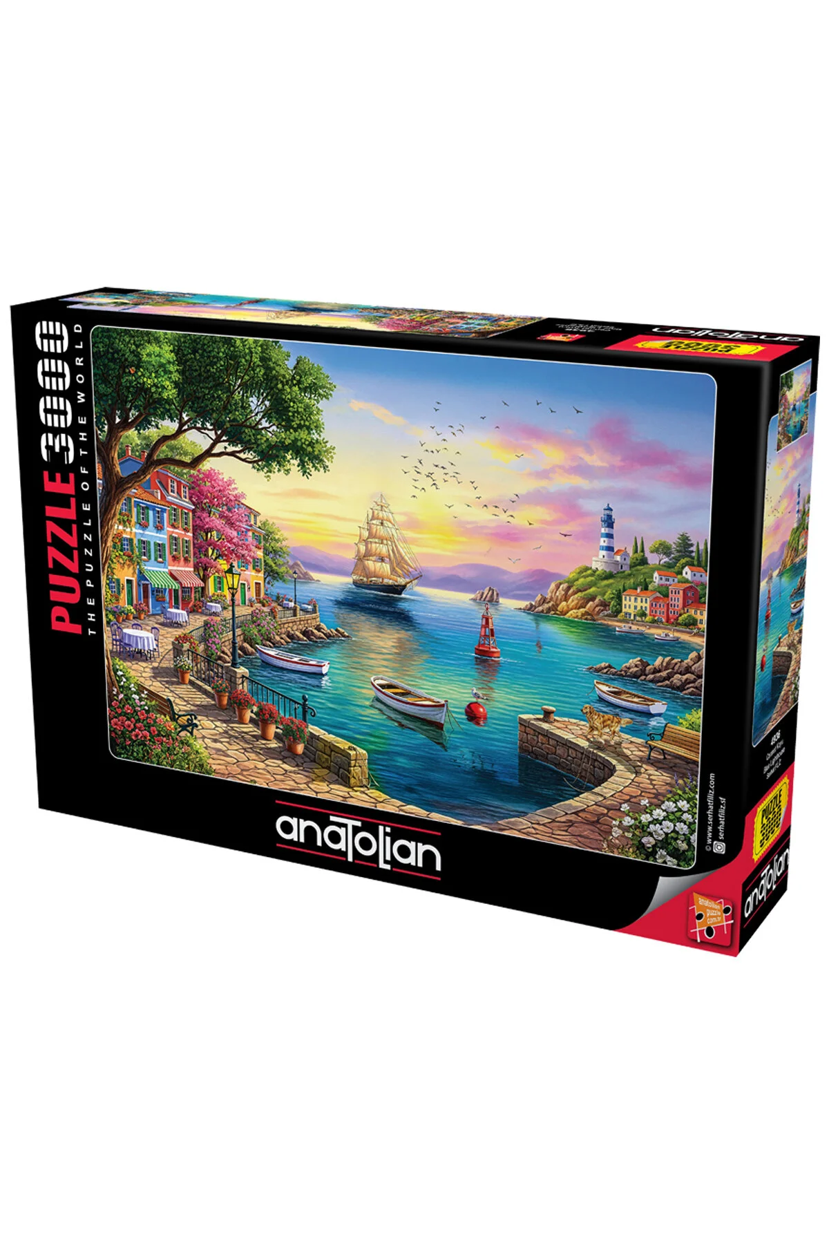 پازل اره منبت کاری مویی تکه PARADISE BAY Anatolian Puzzle