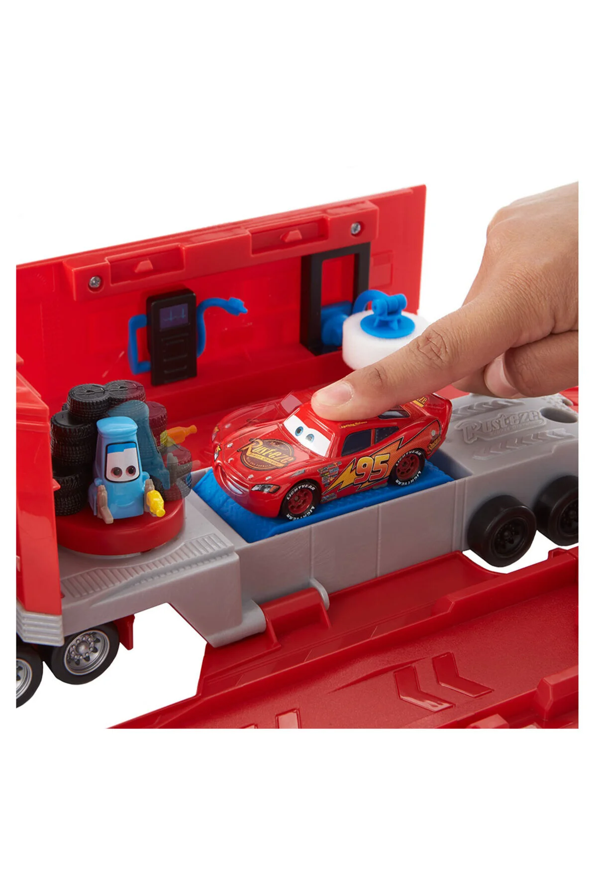 ماشین اسباب بازی PIXAR CARS CONVERTABLE MACK GAME مجموعه HDC75 DİSNEY