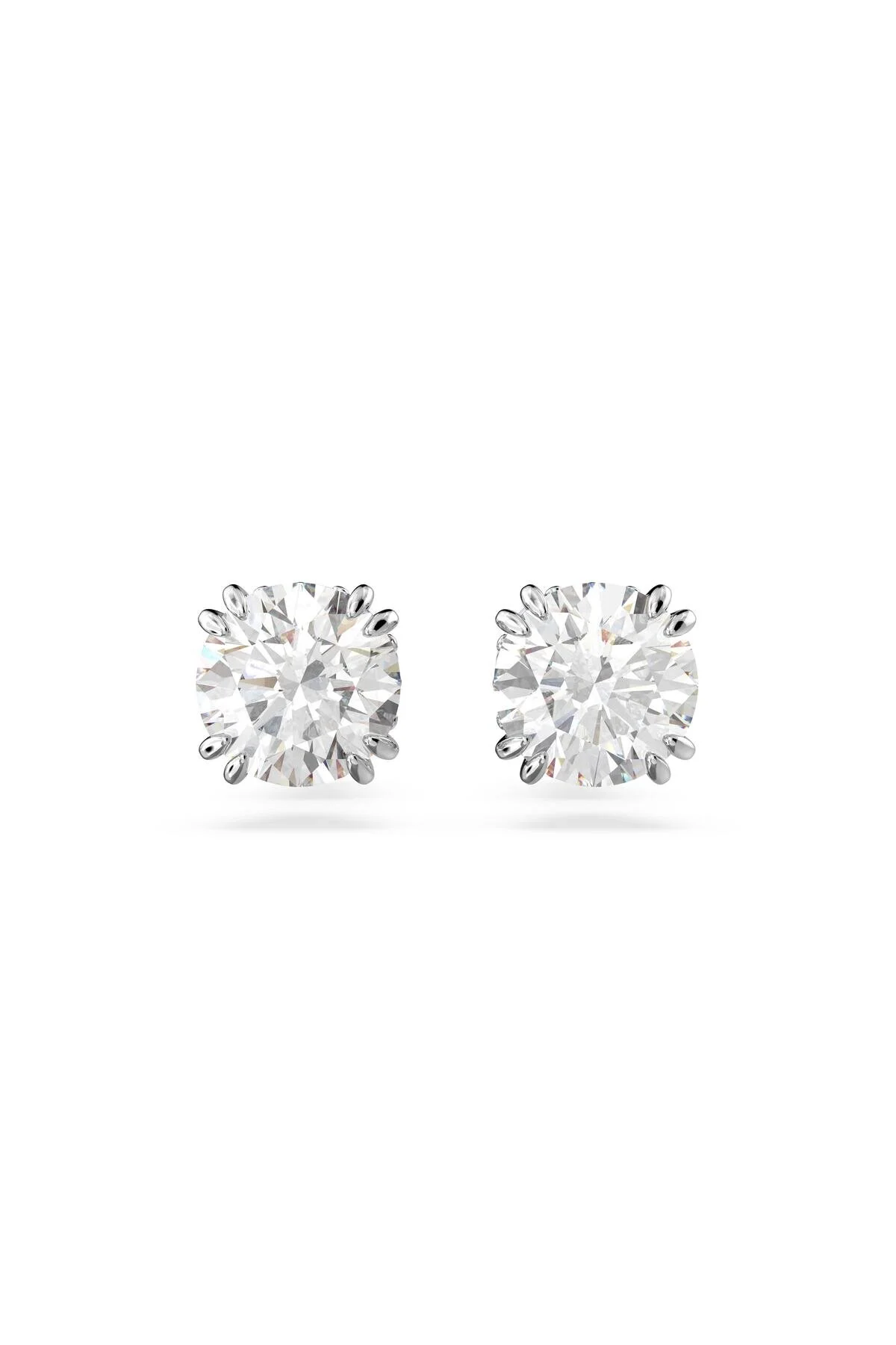 گوشواره فشن زنانه 5636712 CONSTELLA: PE ROUND WHOTE RHS سواروسکی اورجینال Swarovski