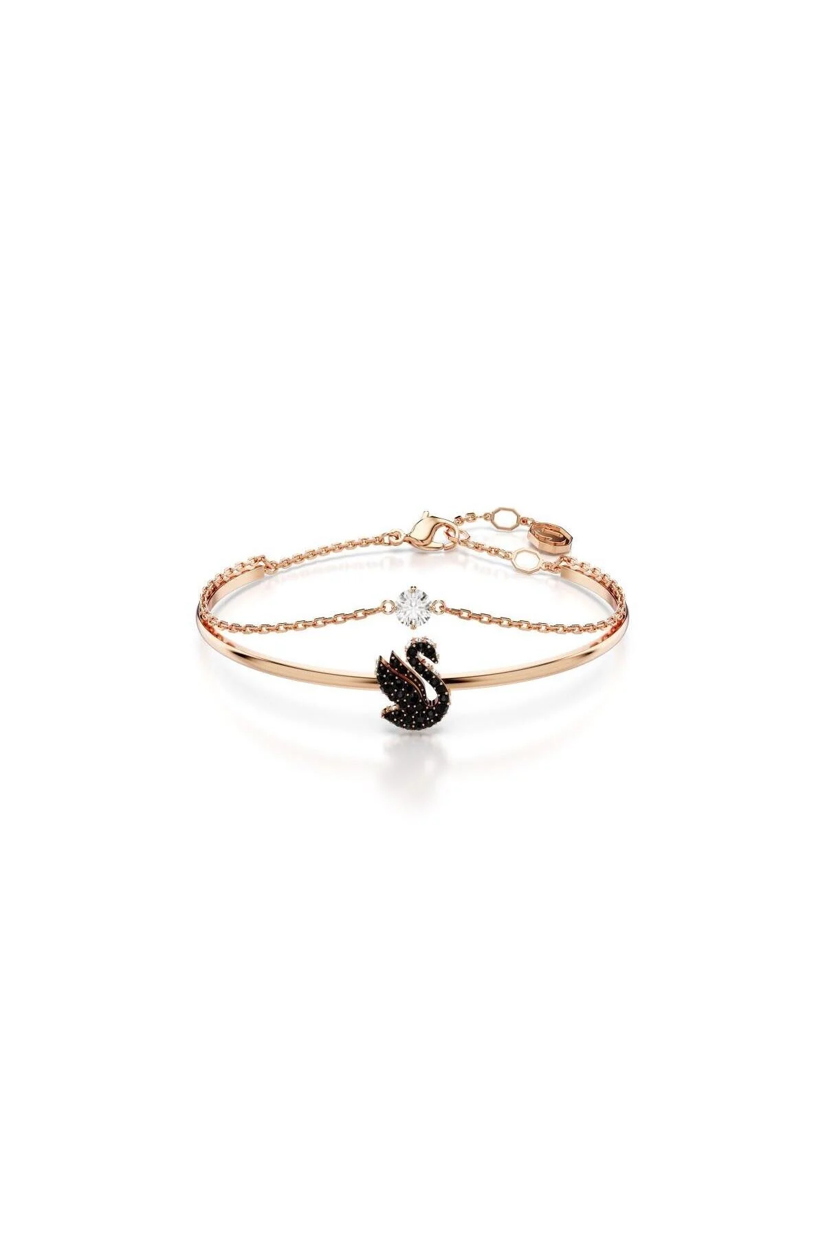 بندک زنانه 5678048 SWAROVSKI BRACELET SWAN: نرم RC06 ROS M سواروسکی اورجینال Swarovski