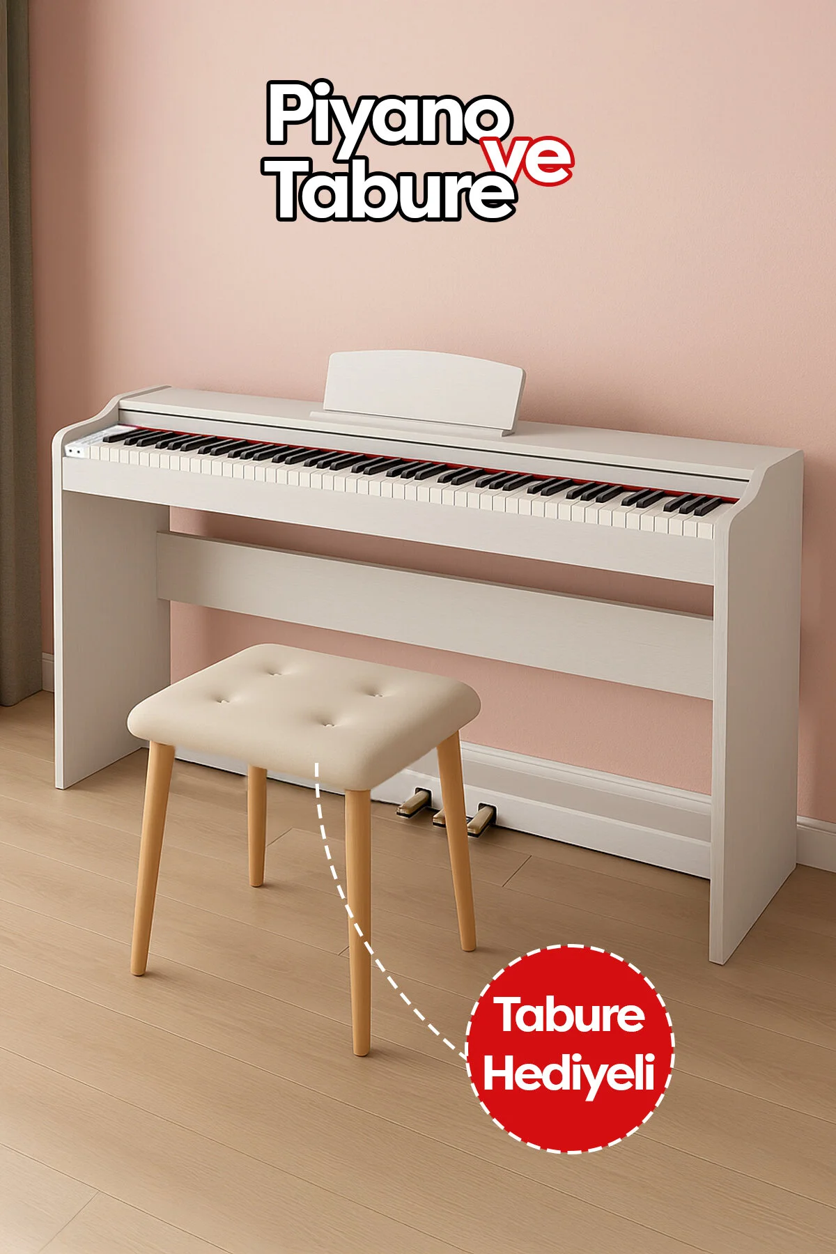 پیانو BL 8820 دیجیتال 88 چوبی Hendest