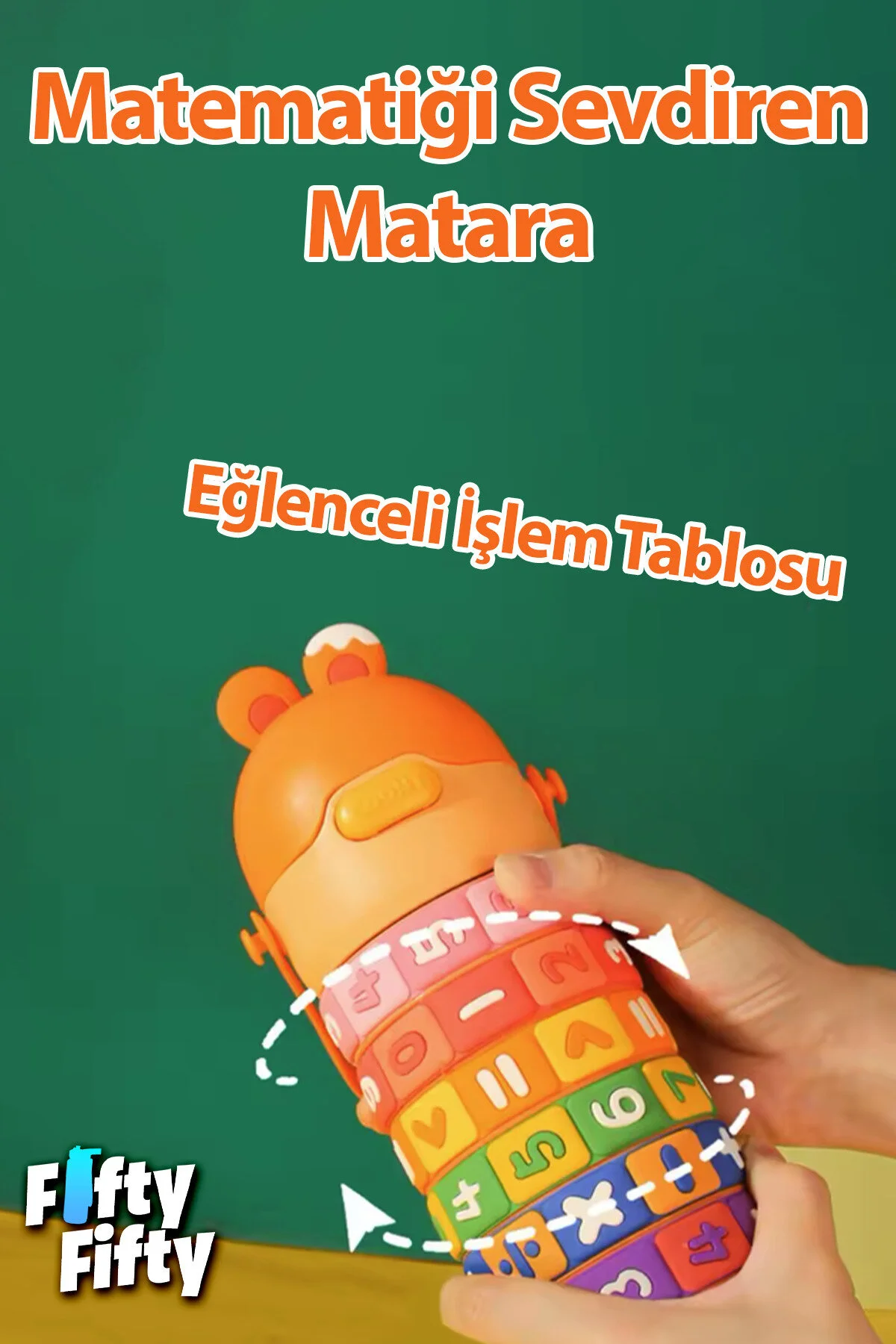 فلاسک بطری آب 430 میلی لیتری با چوب لباسی نی و استیل که شما را عاشق ریاضی می کند اورجینال Vagonlife