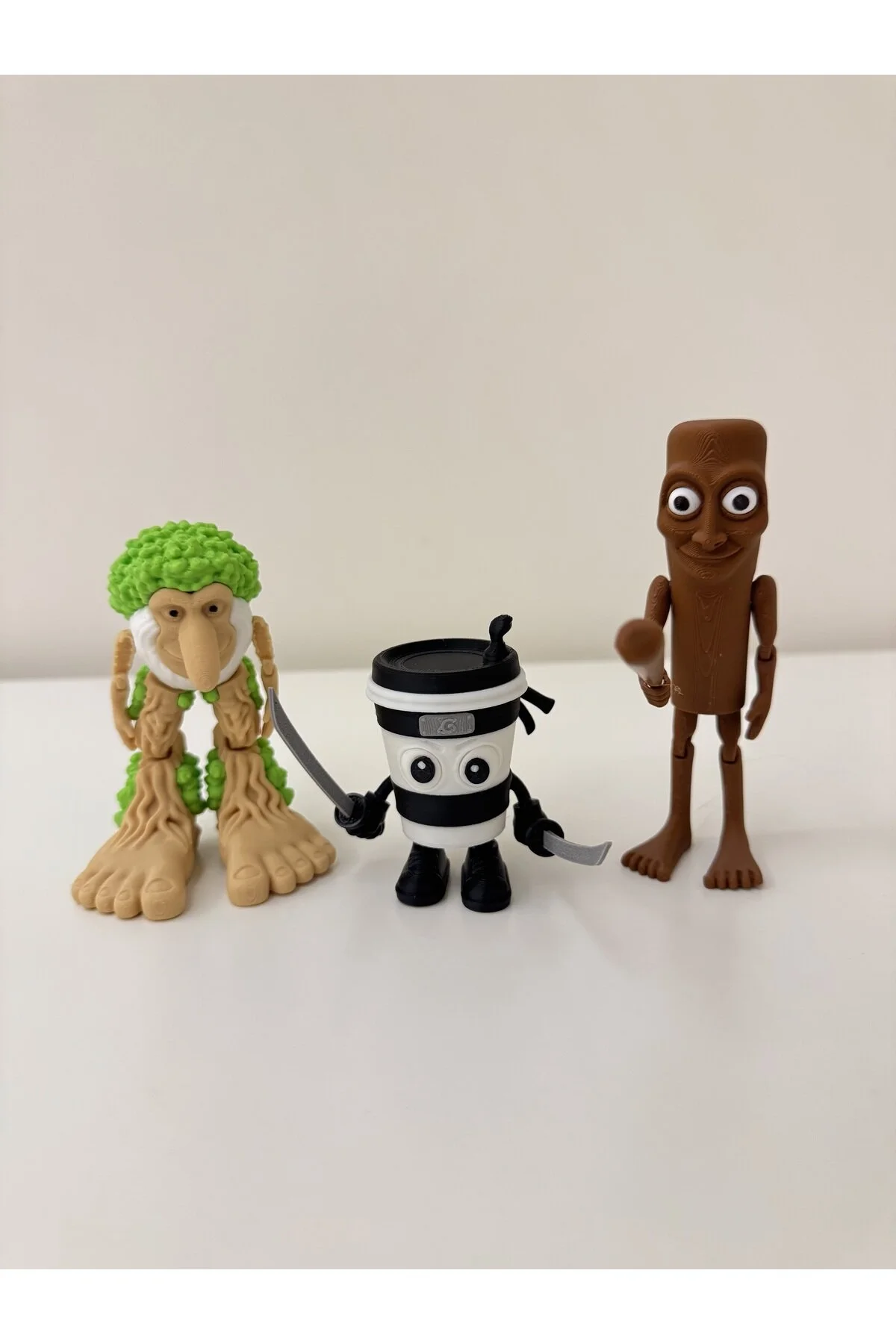 اسباب بازی های فیگور دیگر مجموعه سه تکه تونگ ساهور BRR PATAPIM TUNG SAHUR + CAPPICINO ASSASINO You Toys