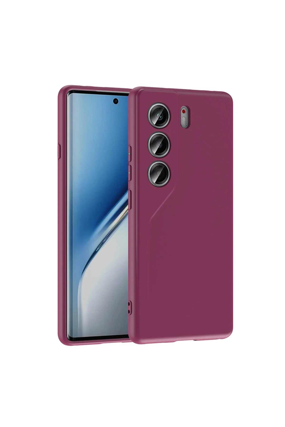 کاور و قاب محافظ دوربین سازگار با TECNO CAMON 40 PRO سطح داخلی مخملی سیلیکونی رنگارنگ Nezih Case