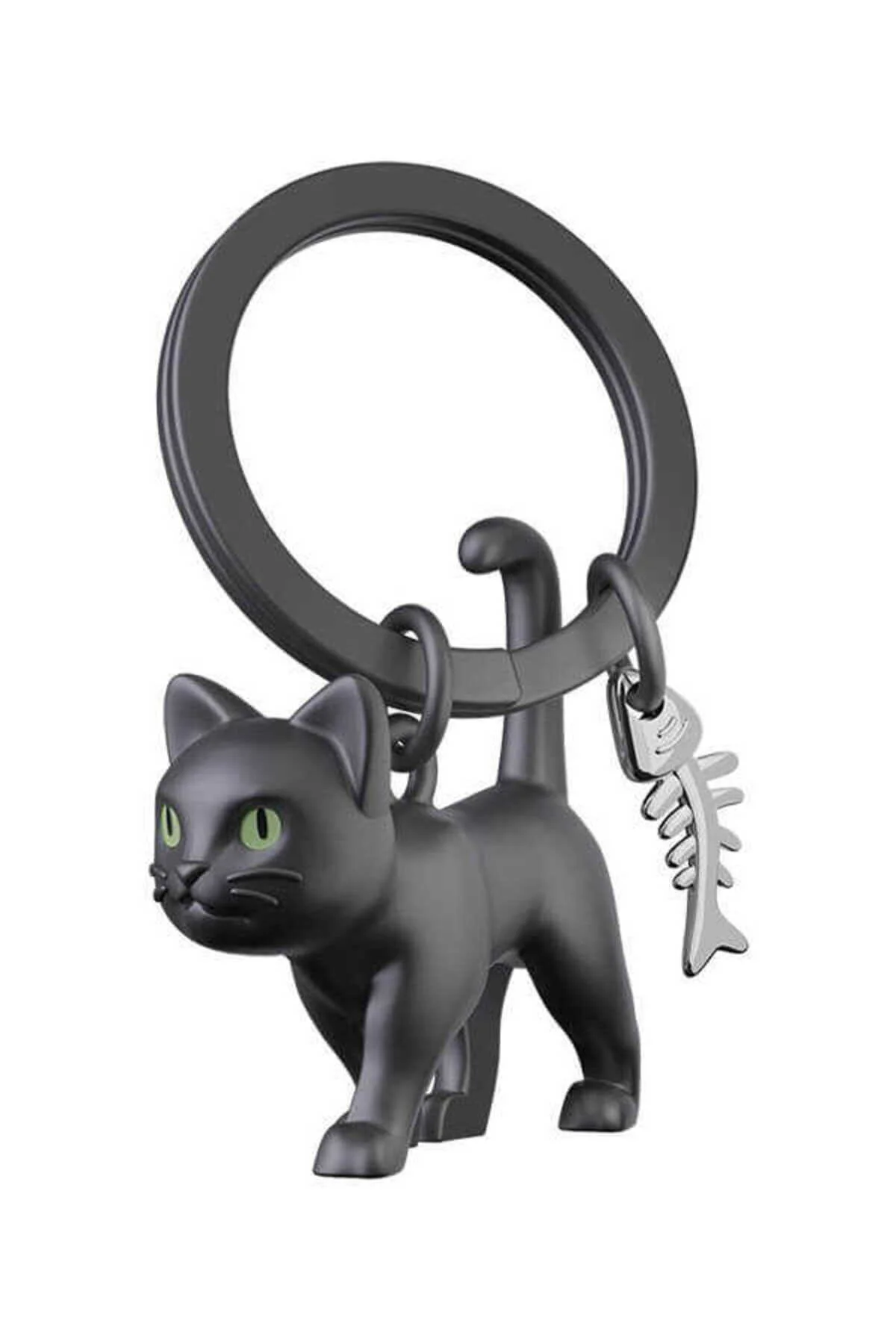 جلیقه کلید جاکلیدی گربه سیاه MTM339 01 Metalmorphose