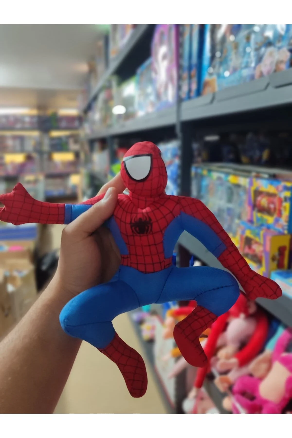 اسباب بازی های پشمی SPIDER MAN STICKED | هر دو مجموعه تزیینات ماشین که می توان به شیشه اضافه کرد VARDEM OYUNCAK
