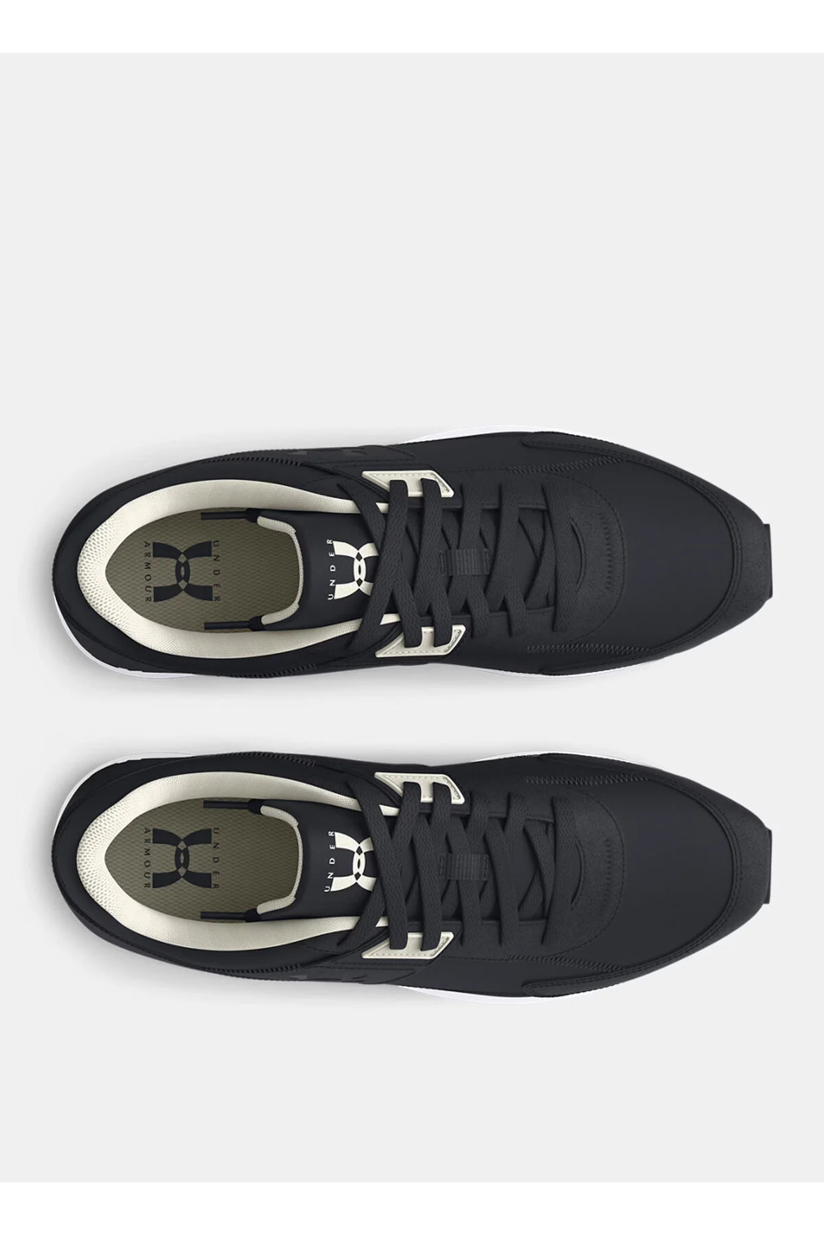 اسنیکر 001 UA ESSENTIAL RUNNER مشکی کفش مردانه سبک زندگی آندر آرمور Under Armour