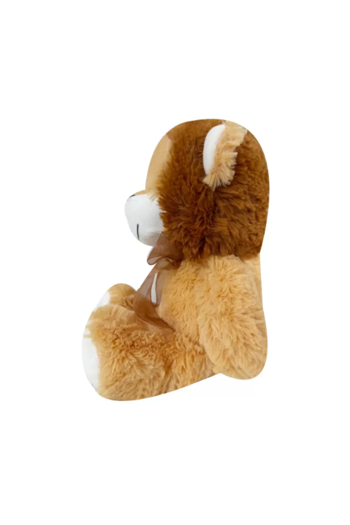 اسباب بازی های پشمی مخمل 25 سانتیمتری شیر قهوه ای SELAY TOYS