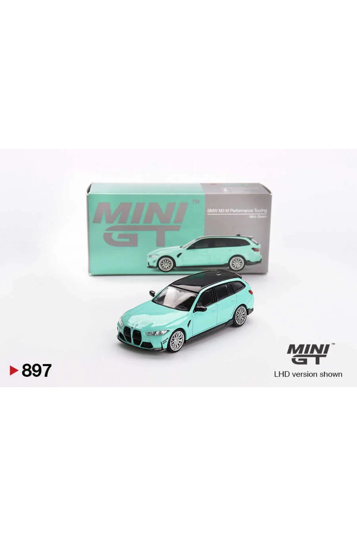 مدل خودرو 1 64 BMW M3 M TOURING MINT GREEN MGT00897 اورجینال mini gt