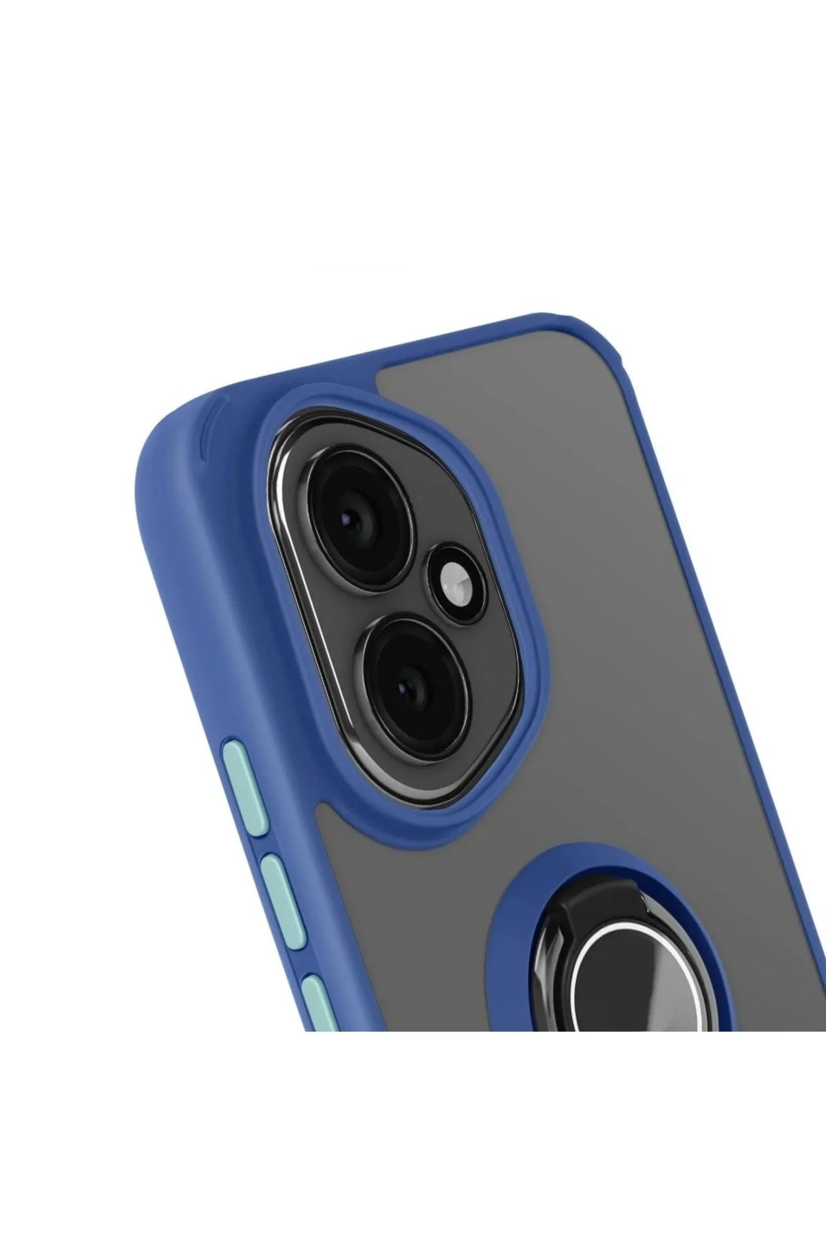 کاور و قاب HONOR 400 RING MAGNET SILICONE NAVY BLUE Gpack