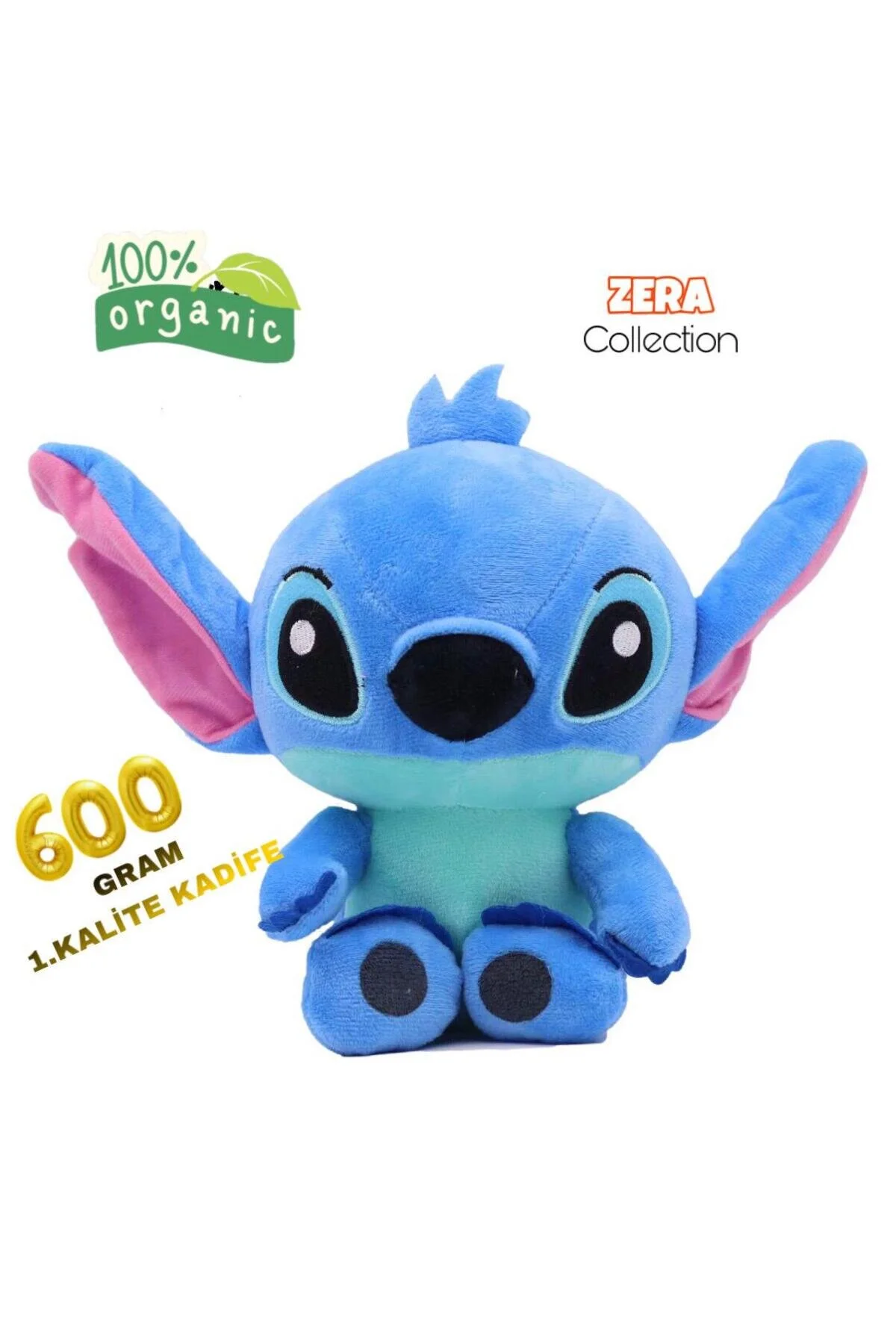 اسباب بازی های پشمی مخمل خواب دار DISNEY LILO STITCH. 35 سانتی متر سایز بزرگ اصلی پارچه مخملی نرم. zera collection