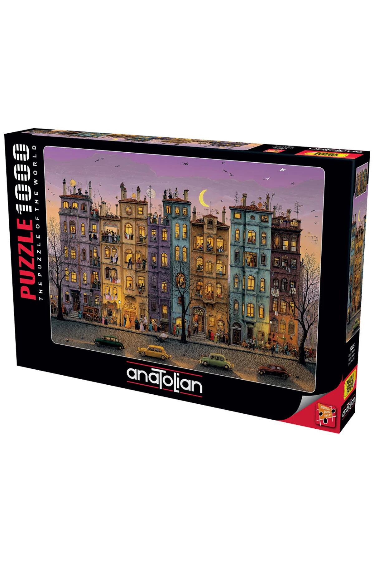 پازل اره منبت کاری مویی 1000 تکه مهمانی شبانه 1205 از ترکیه Anatolian Puzzle