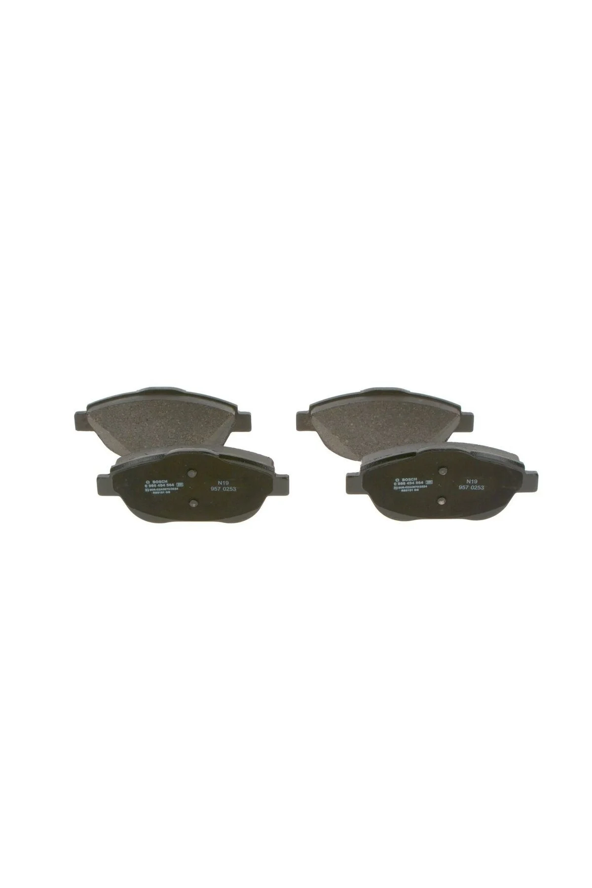 لنت ترمز مجموعه دیسکی؛ جلو DS DS3 1.6 THP 2 2016 12 2018 120 کیلو وات Bosch